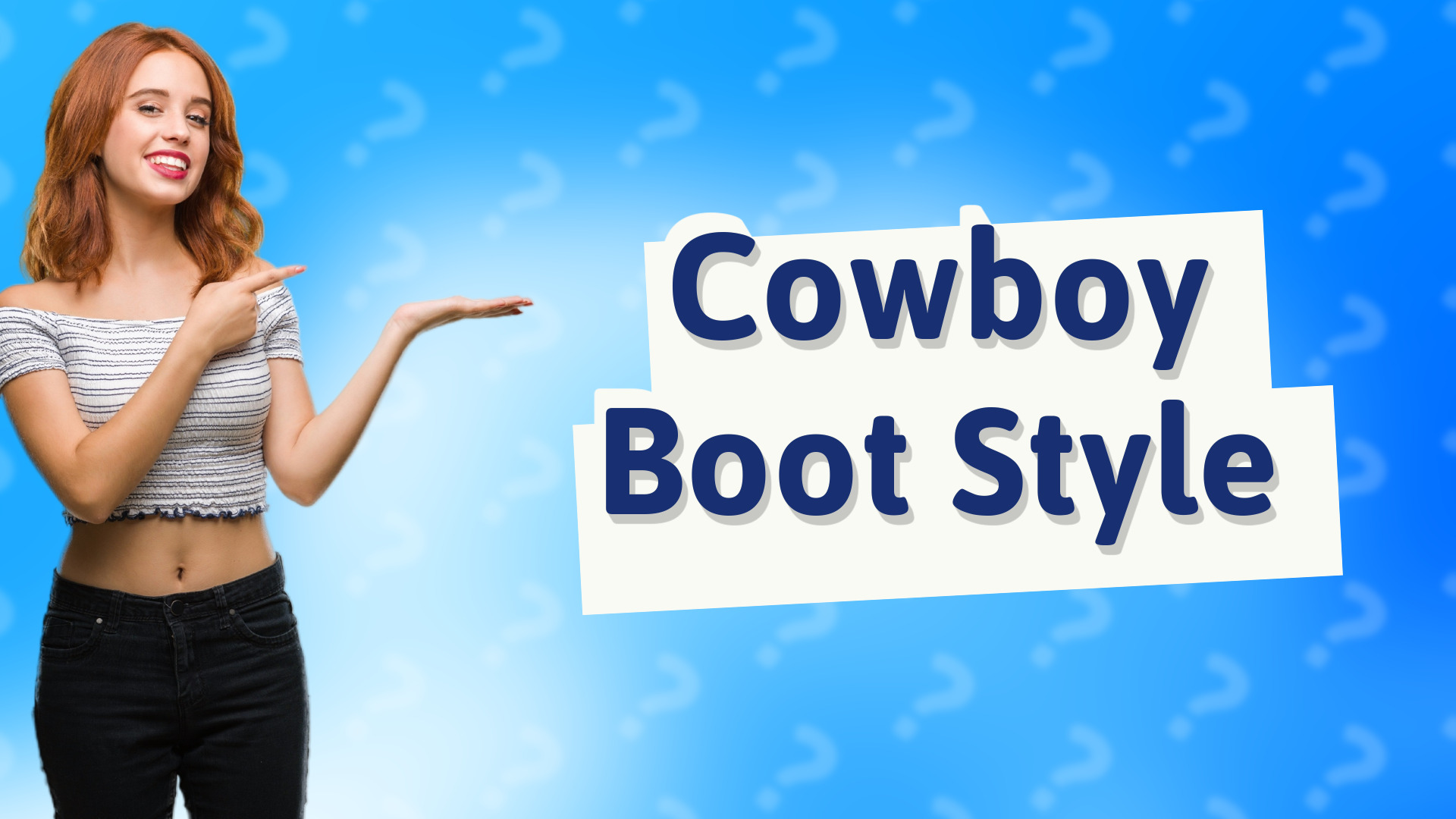 Cowboy Boot Style