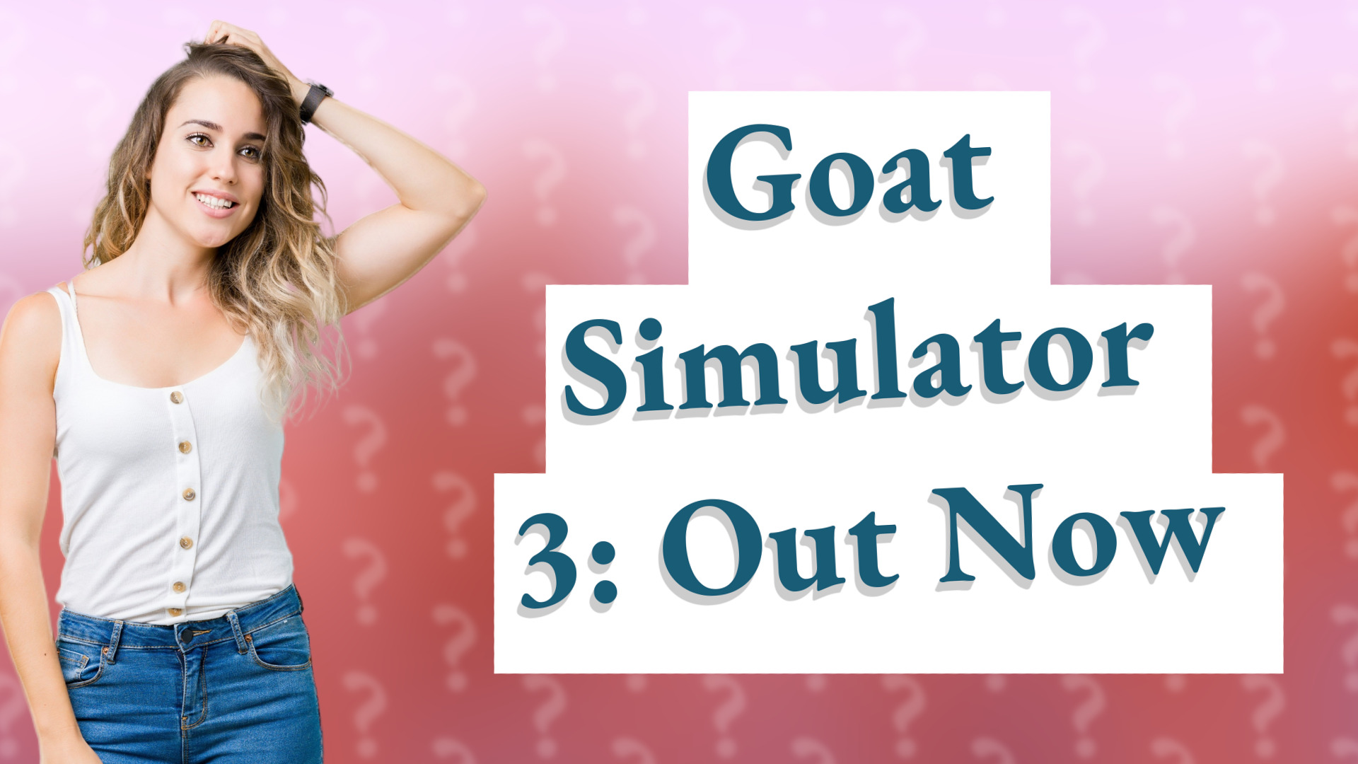 Goat Simulator 3: Out Now