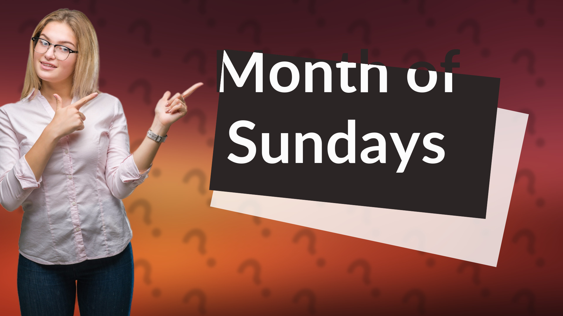 Month of Sundays