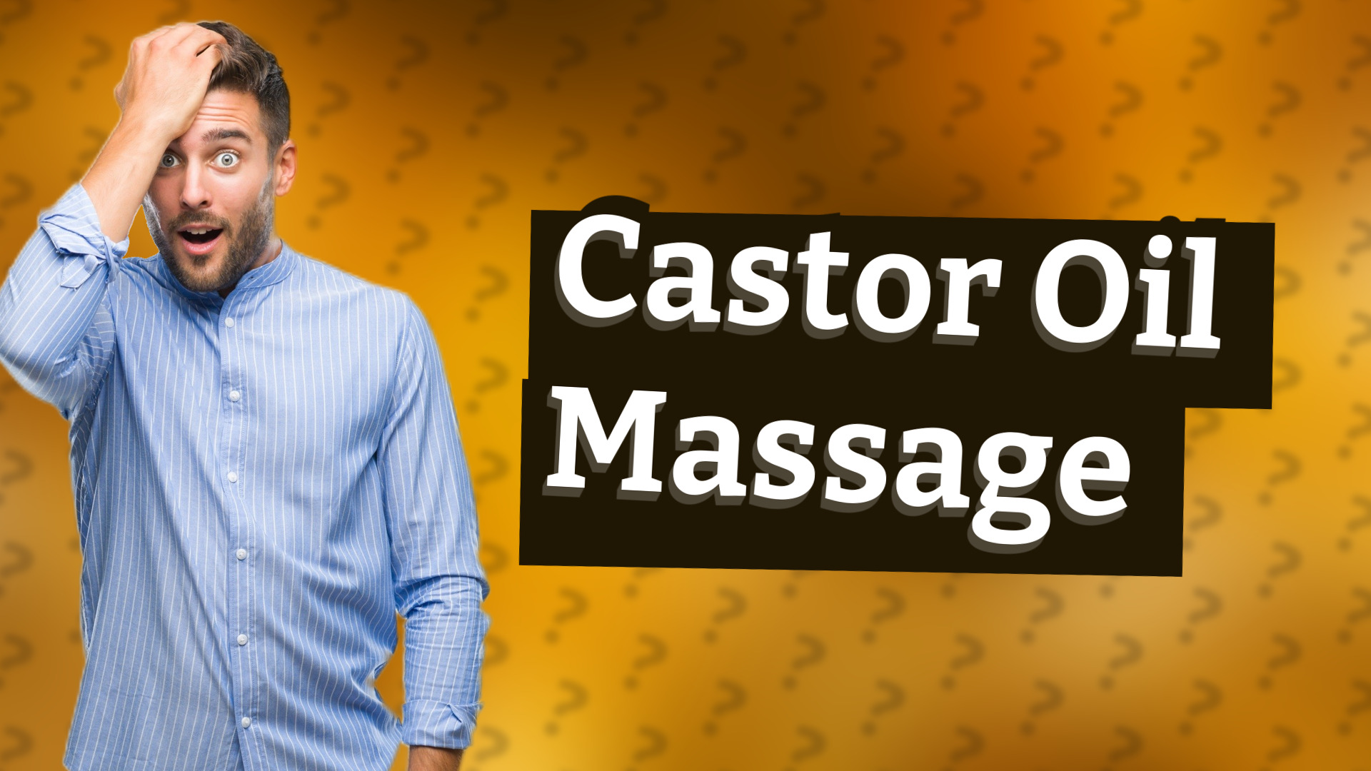 Castor Oil Massage
