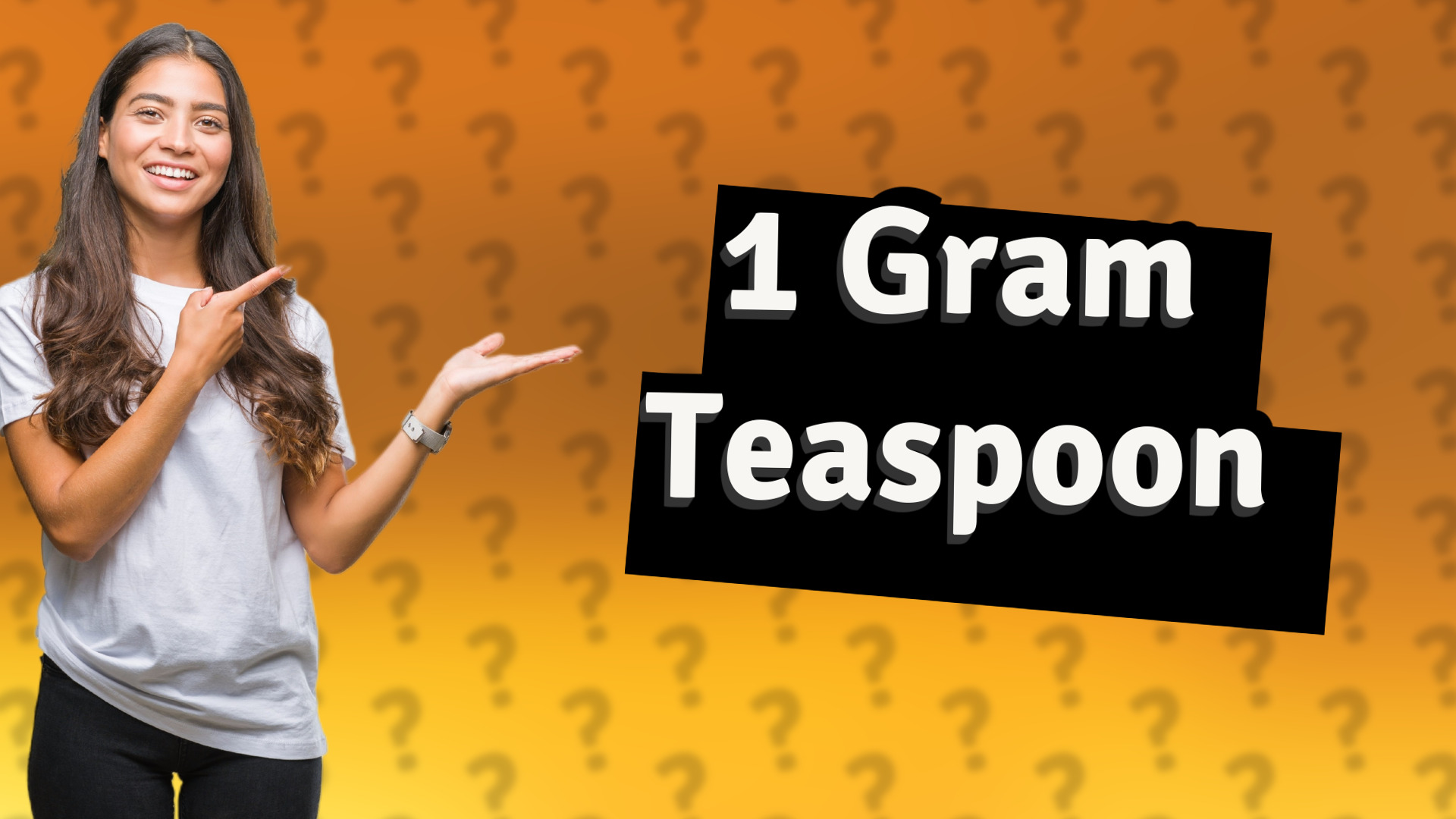 1 Gram Teaspoon