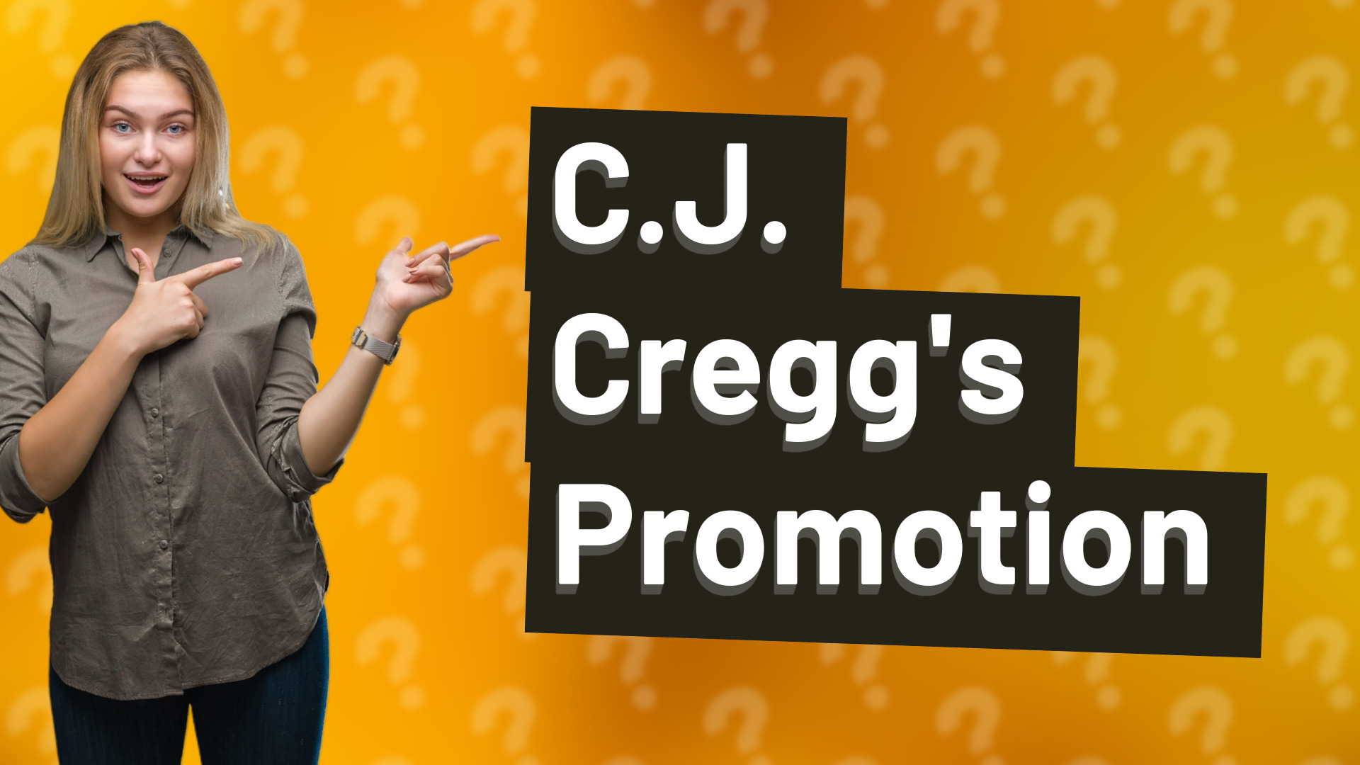 C.J. Cregg's Promotion