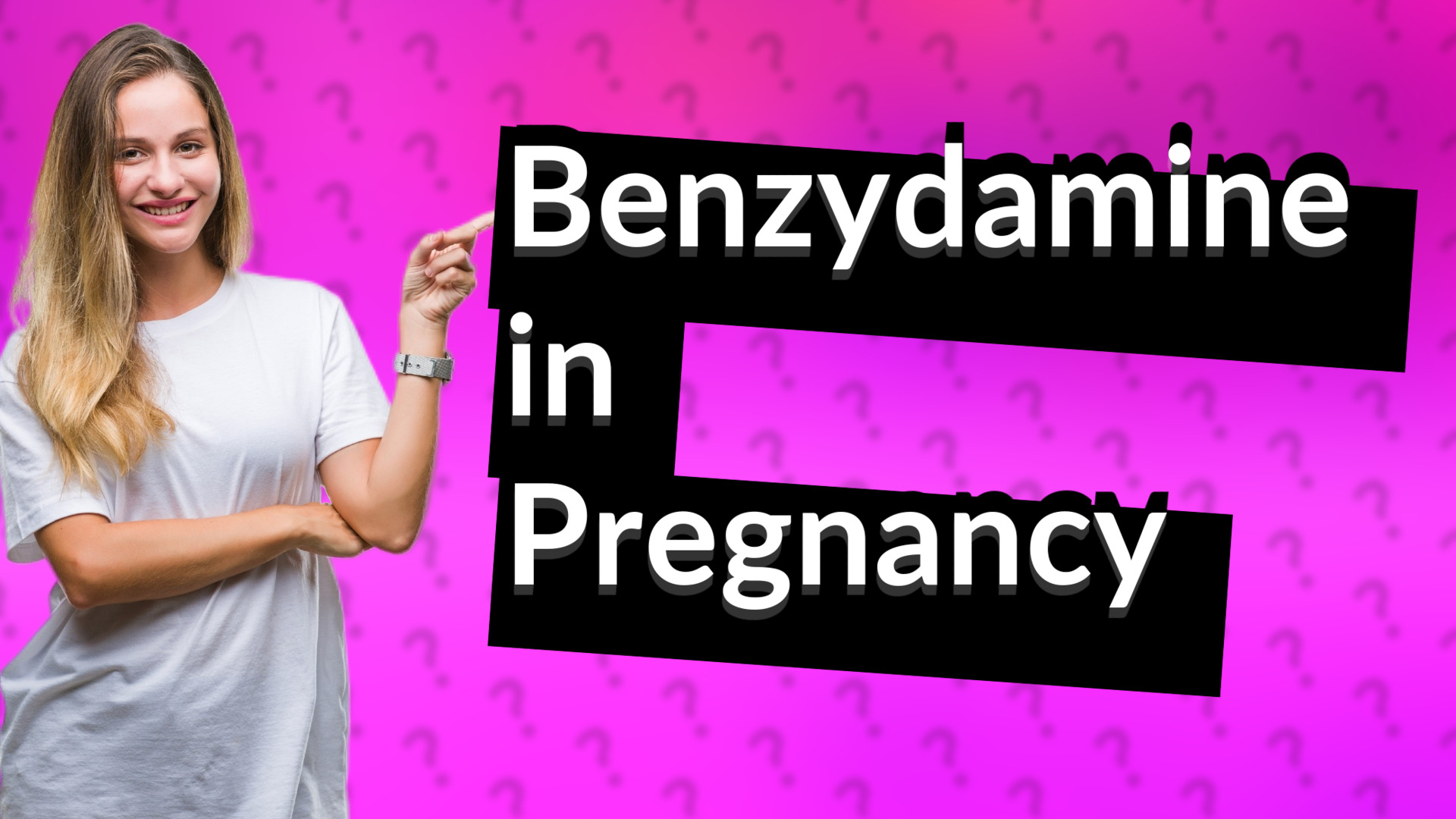 Benzydamine in Pregnancy