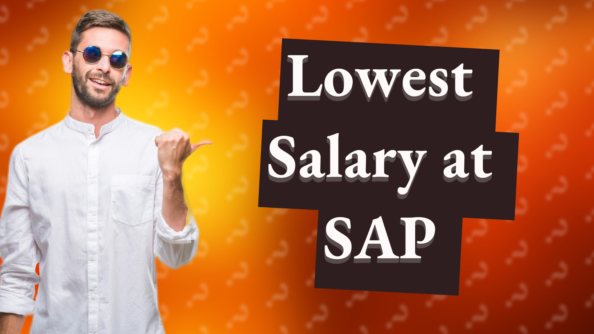 Lowest Salary at SAP
