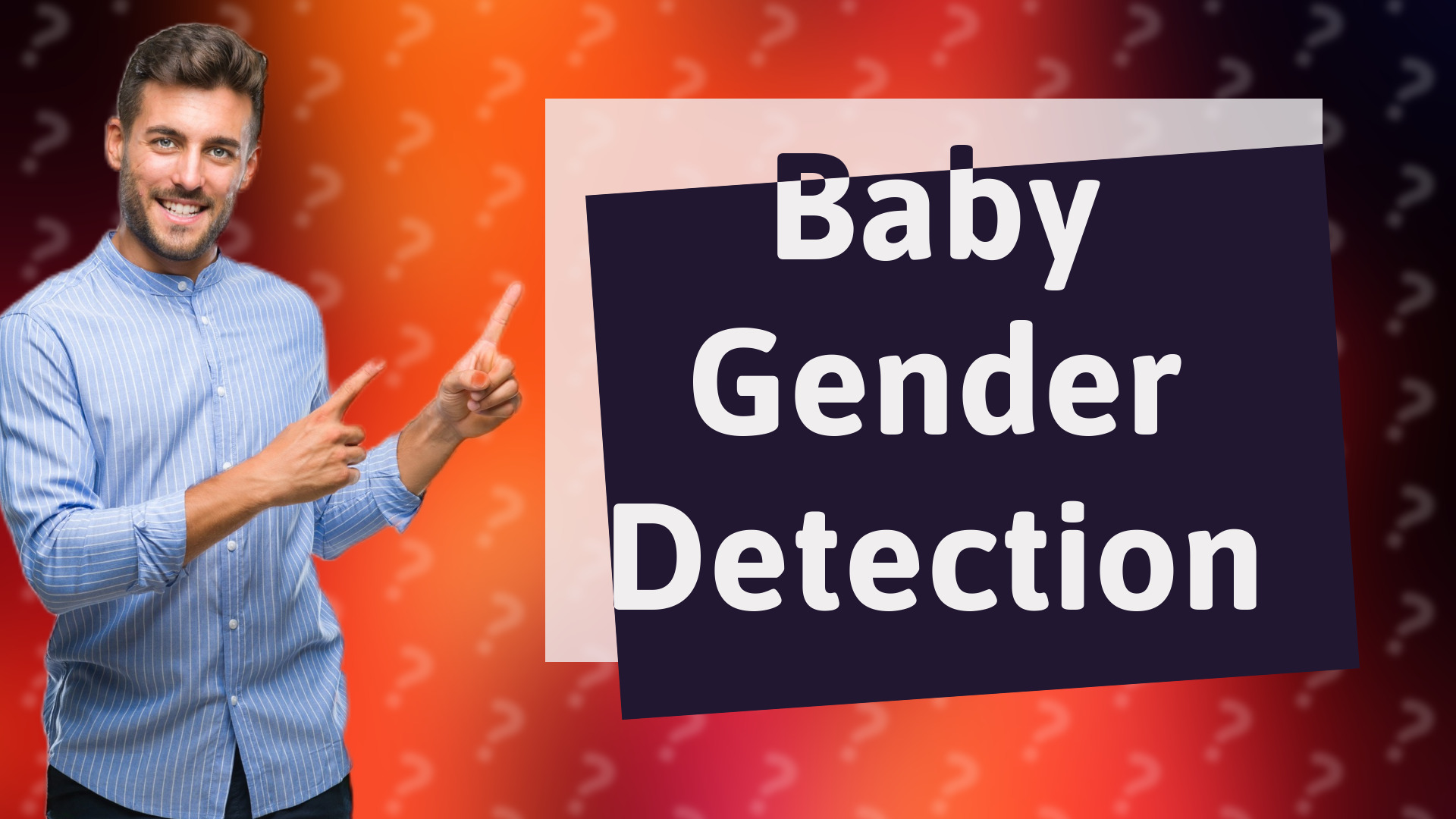 Baby Gender Detection