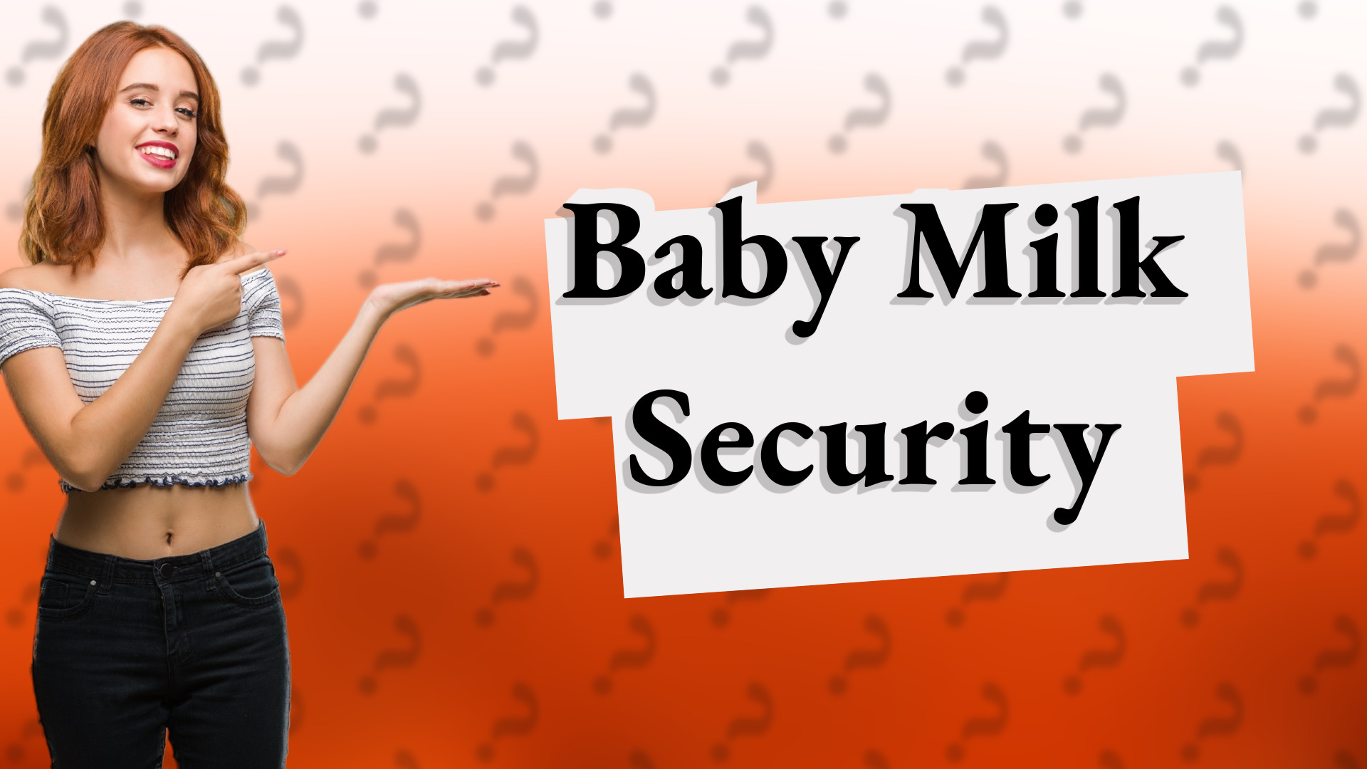 Baby Milk Security