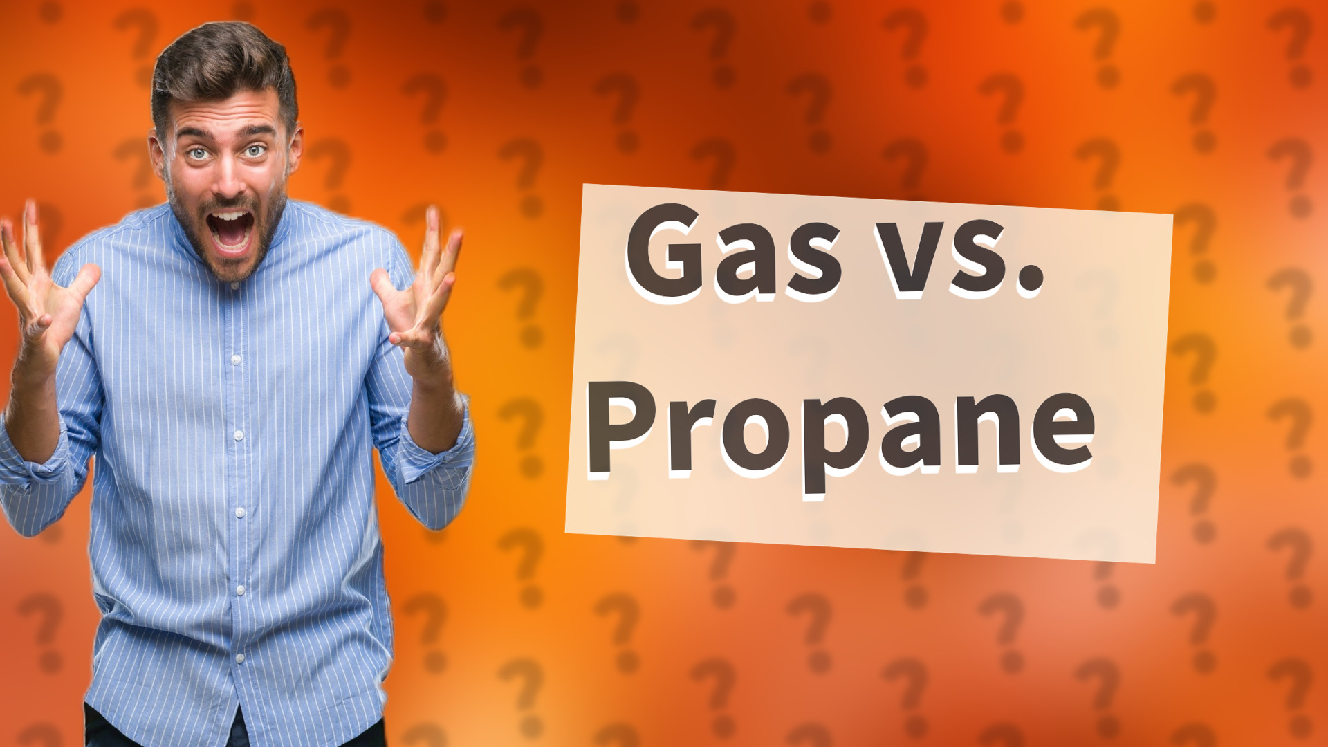 Gas vs. Propane