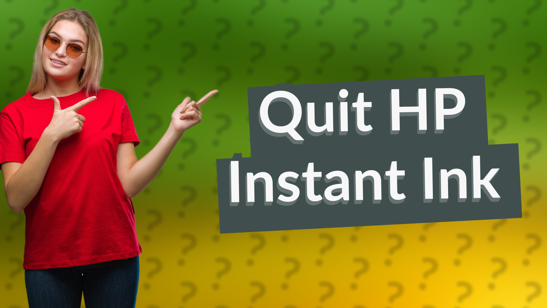 Quit HP Instant Ink