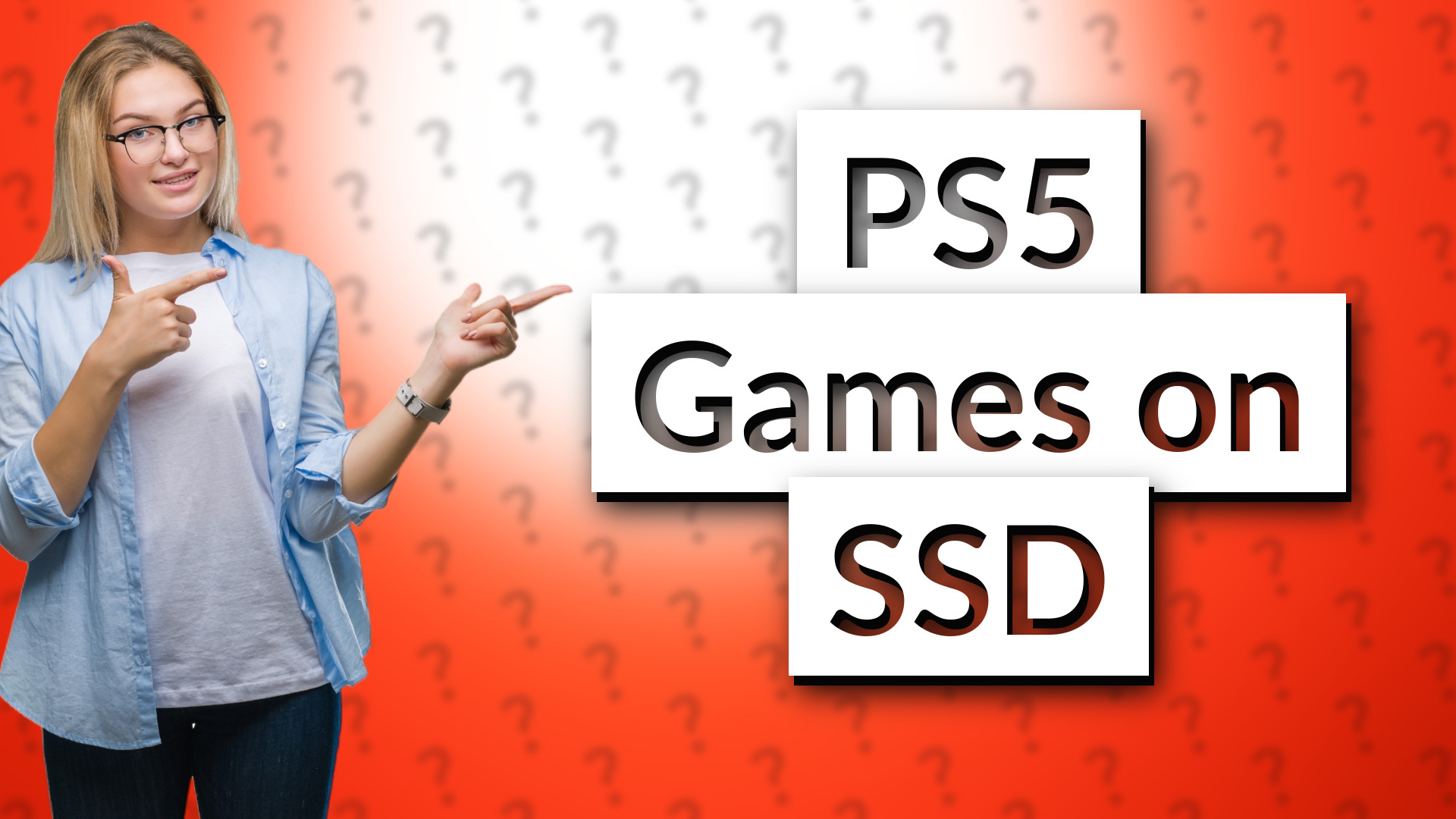 PS5 Games on SSD