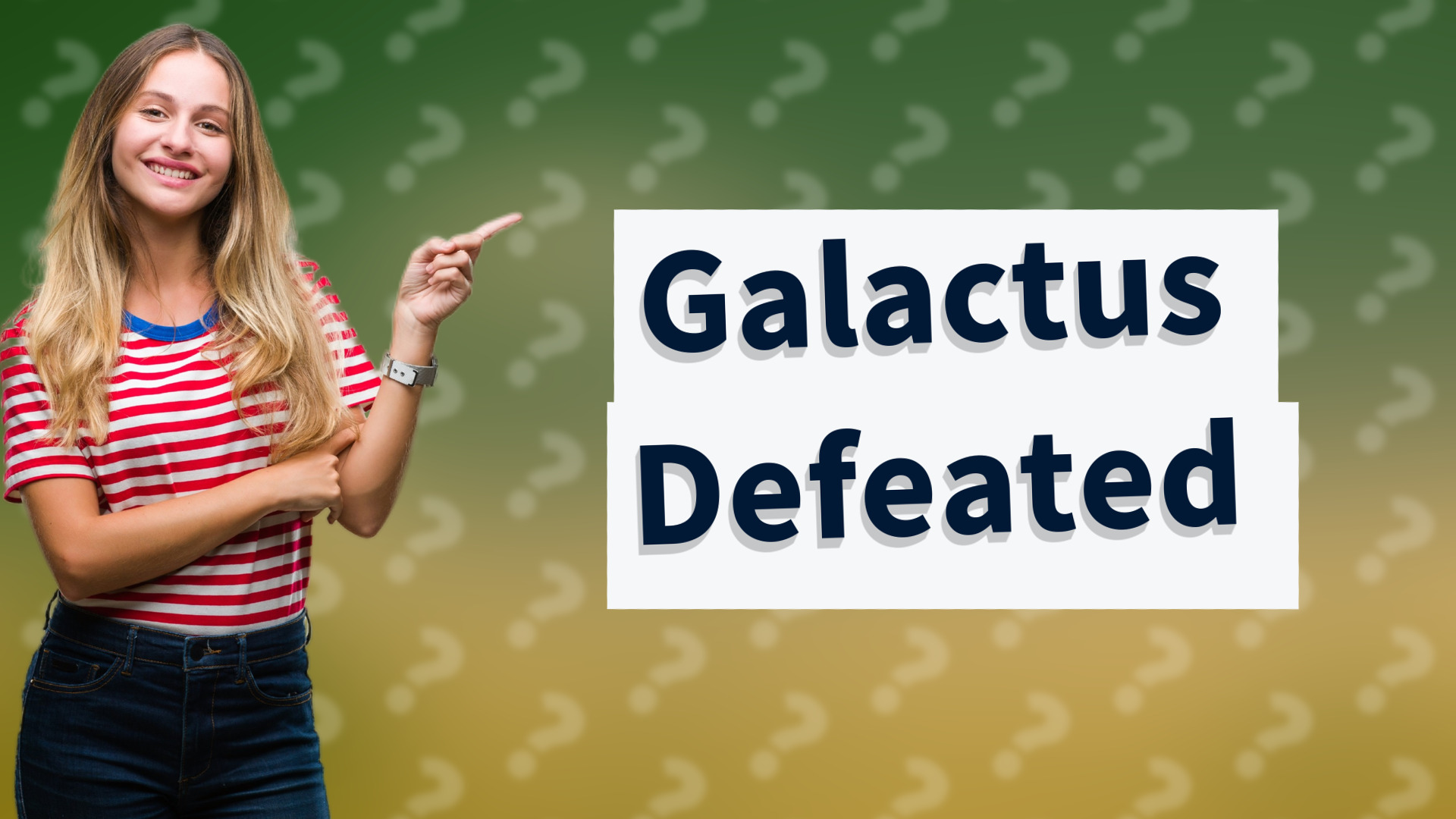 Galactus Defeated