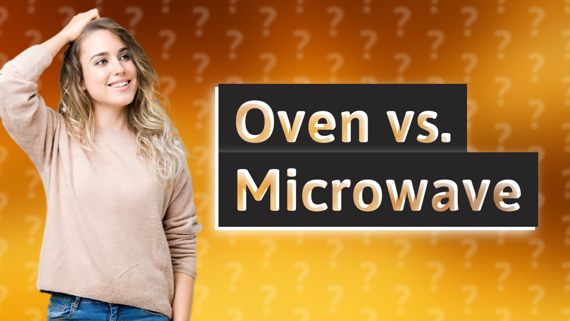 Oven vs. Microwave