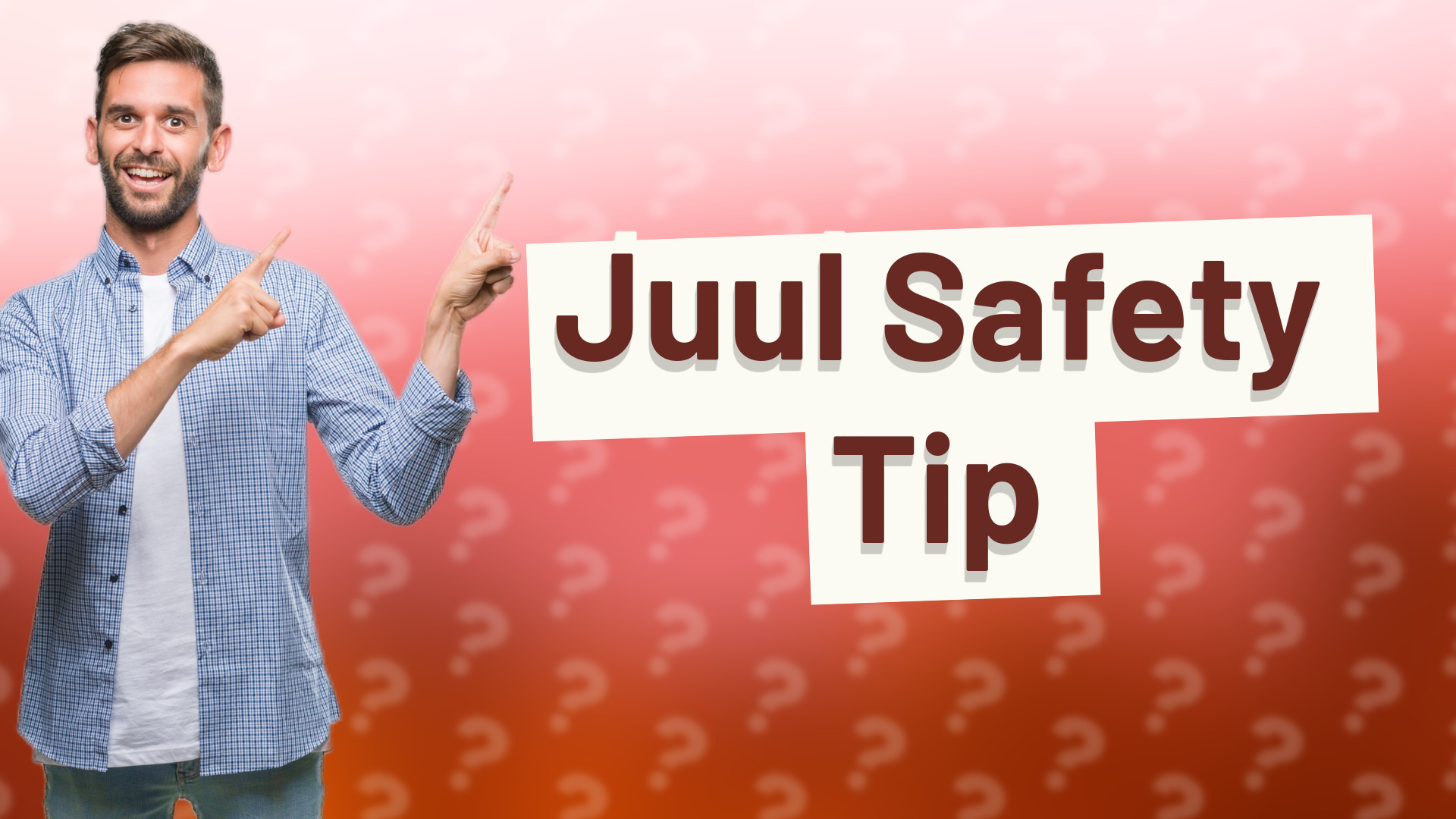 Juul Safety Tip