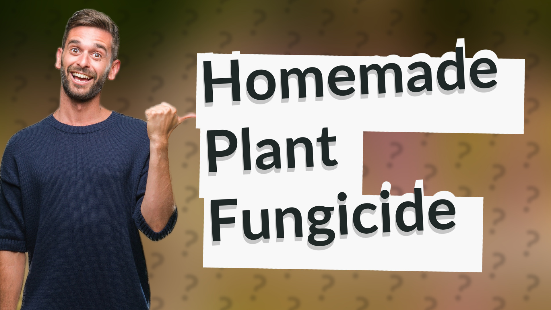 Homemade Plant Fungicide