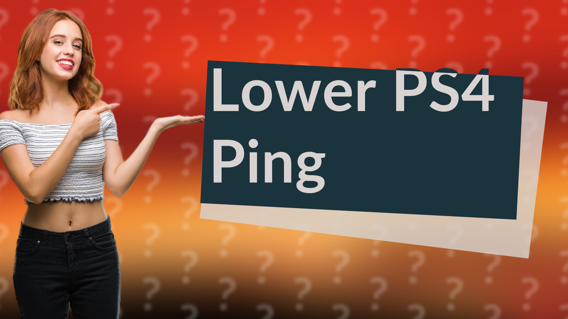 Lower PS4 Ping
