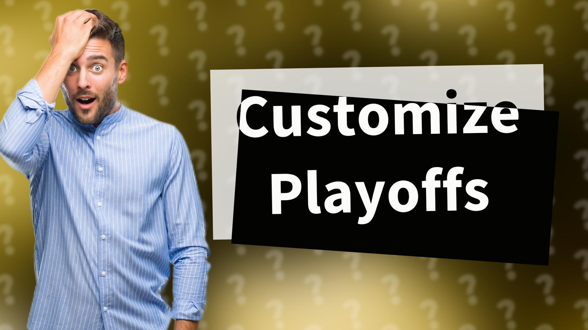 Customize Playoffs