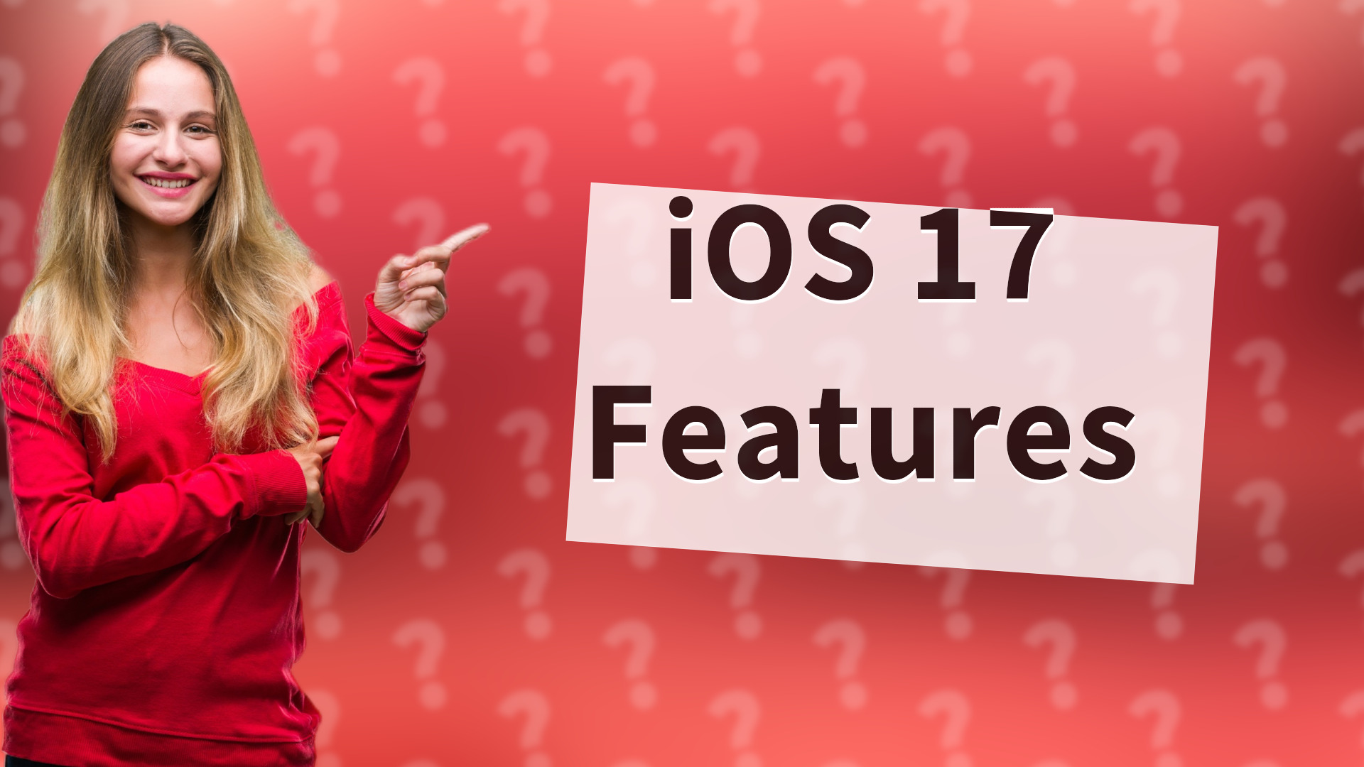iOS 17 Features
