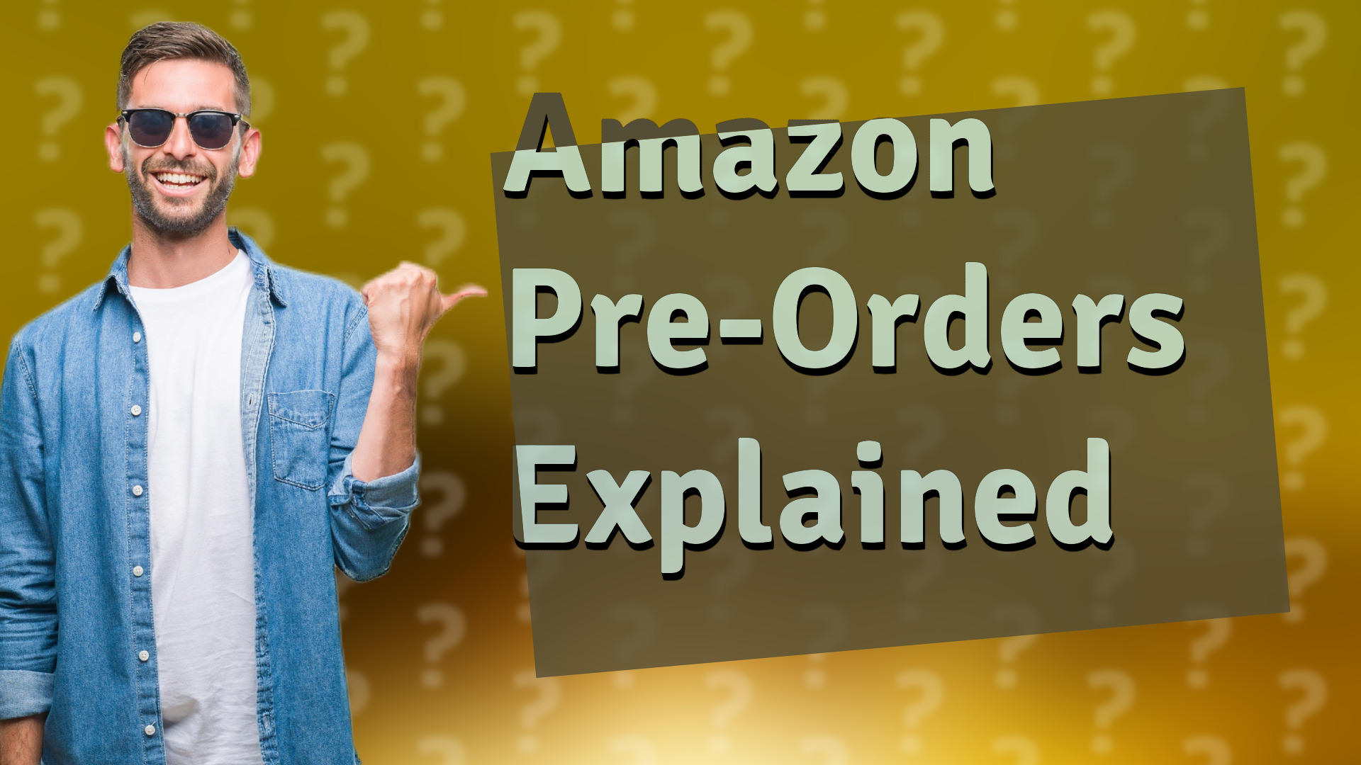 Amazon Pre-Orders Explained