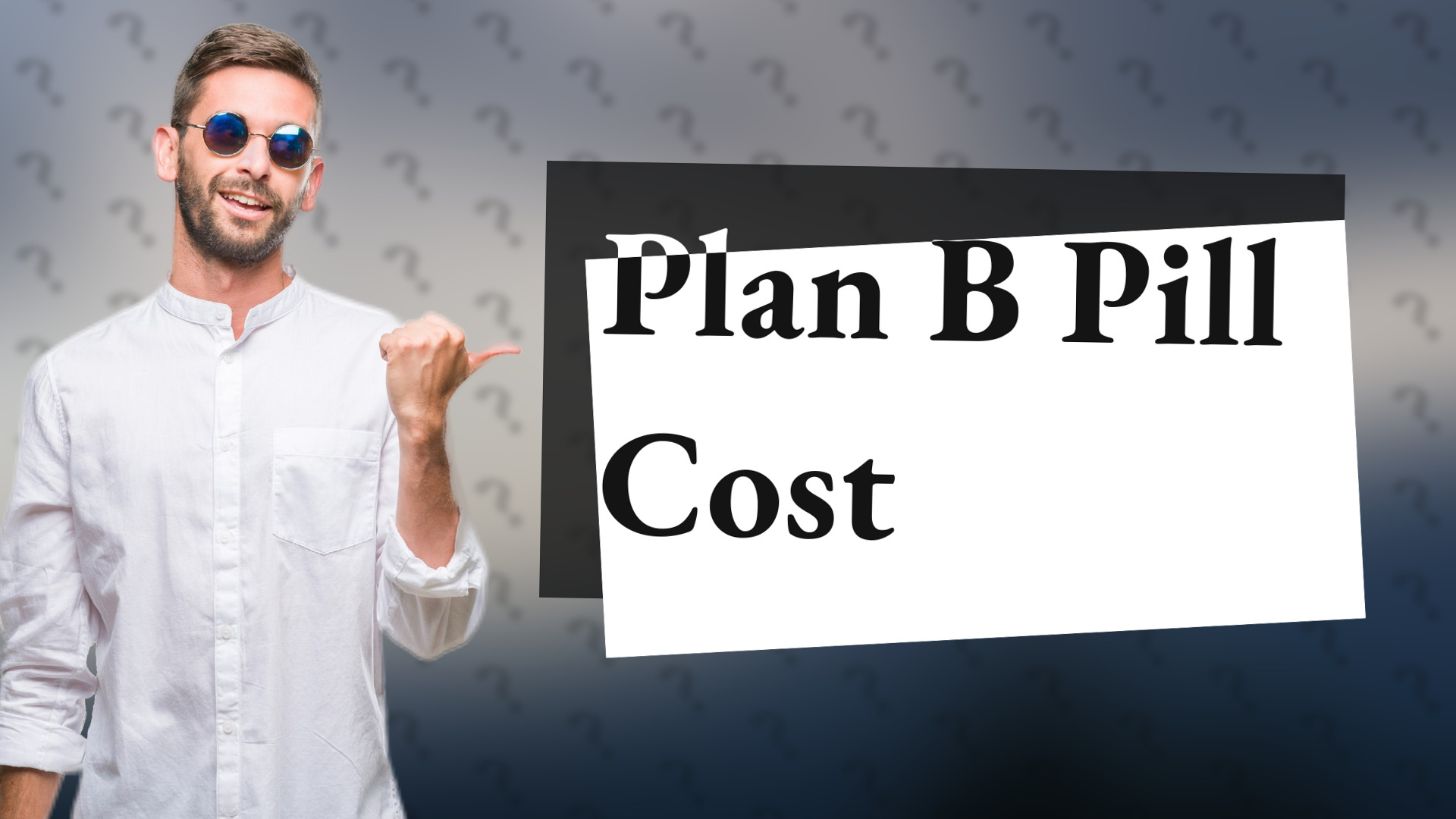 Plan B Pill Cost