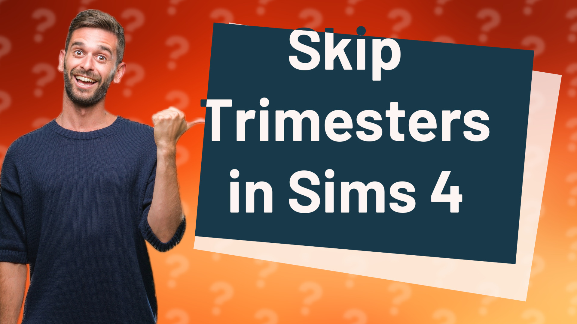 Skip Trimesters in Sims 4
