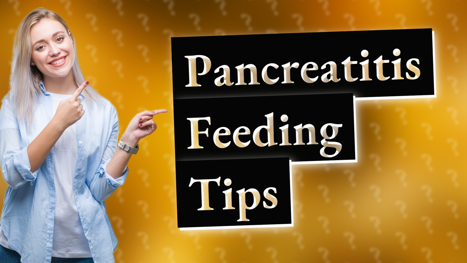 Pancreatitis Feeding Tips