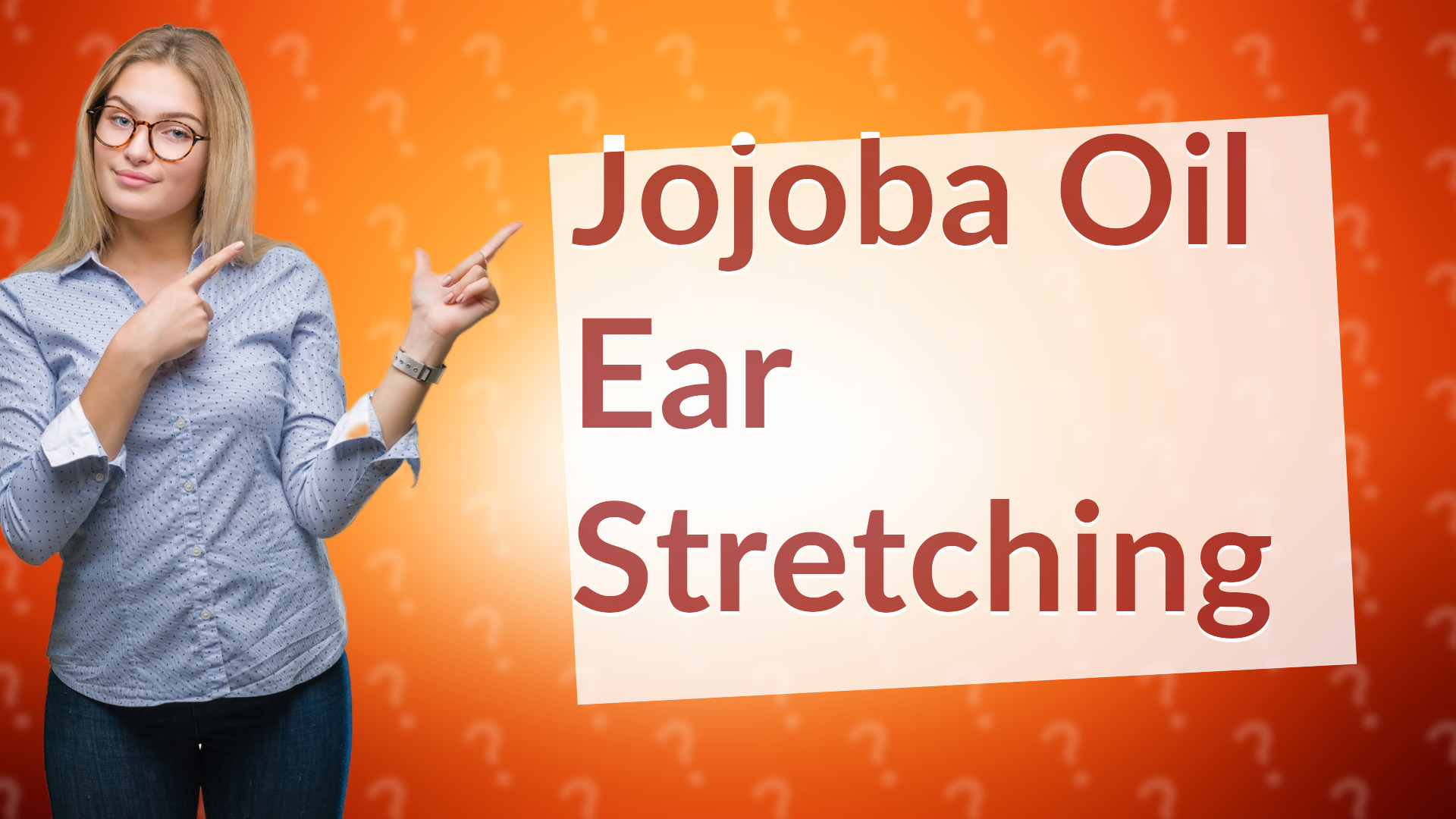 Jojoba Oil Ear Stretching