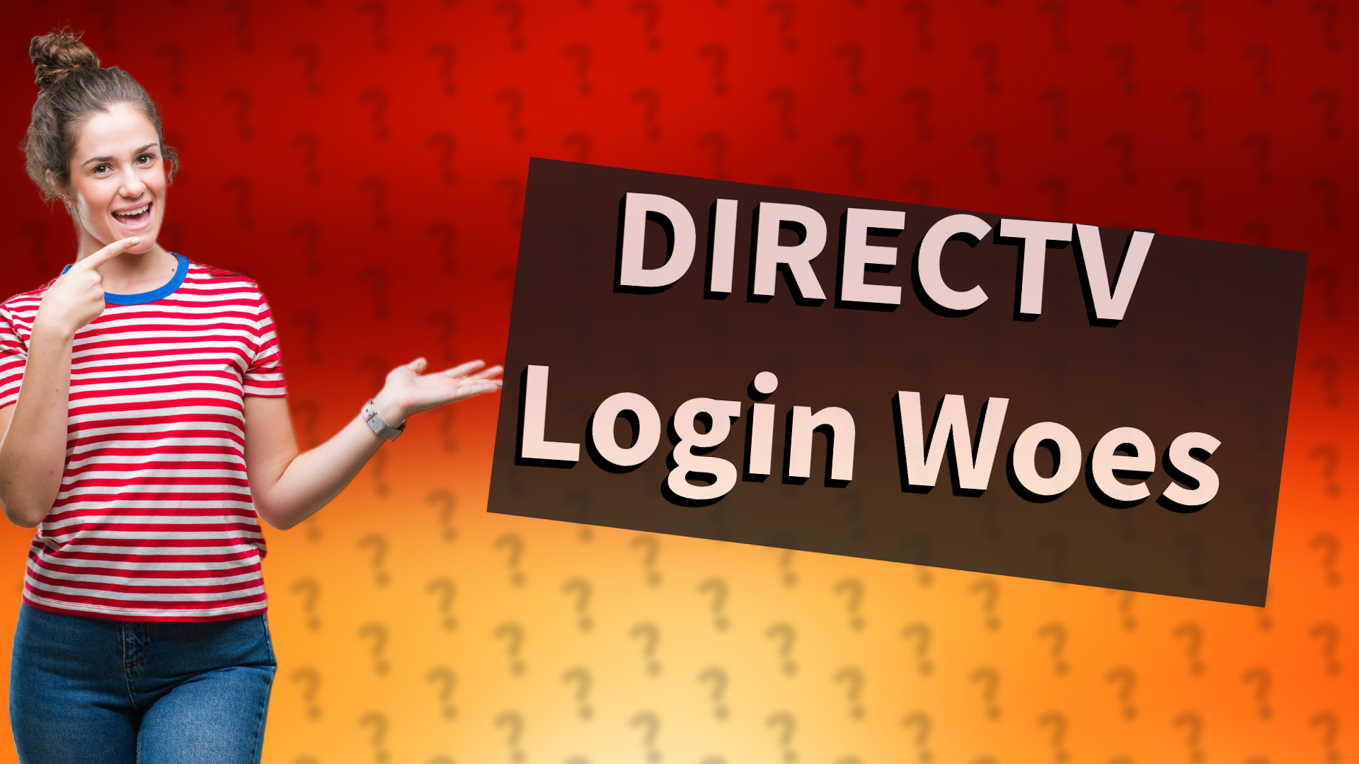 DIRECTV Login Woes