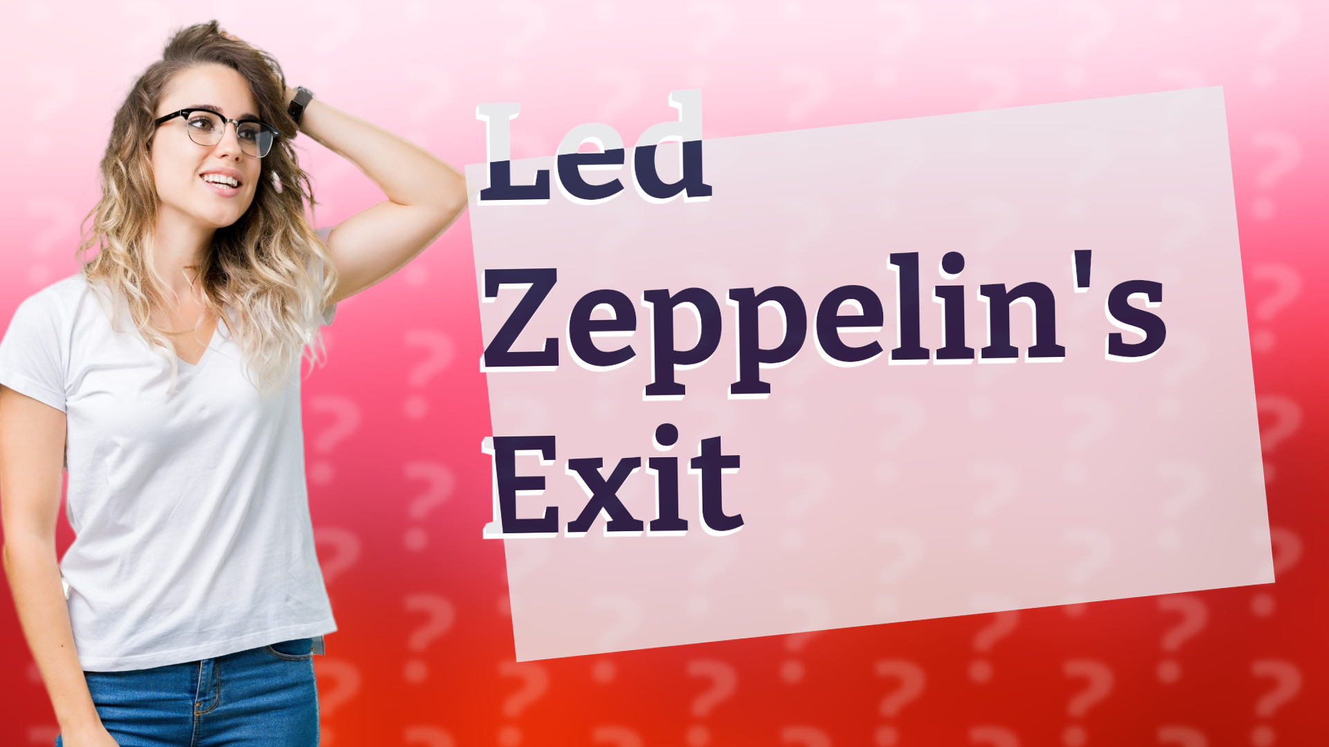 Led Zeppelin's Exit
