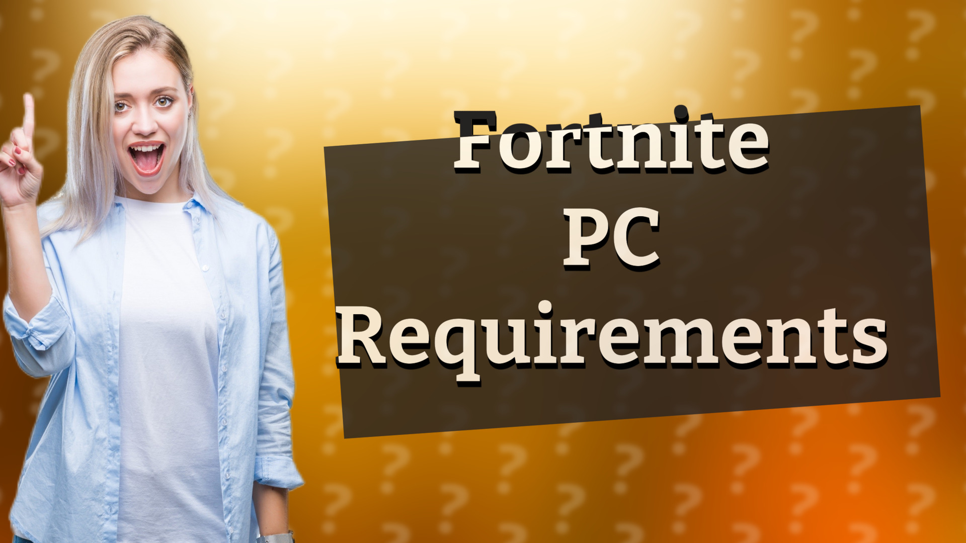 Fortnite PC Requirements