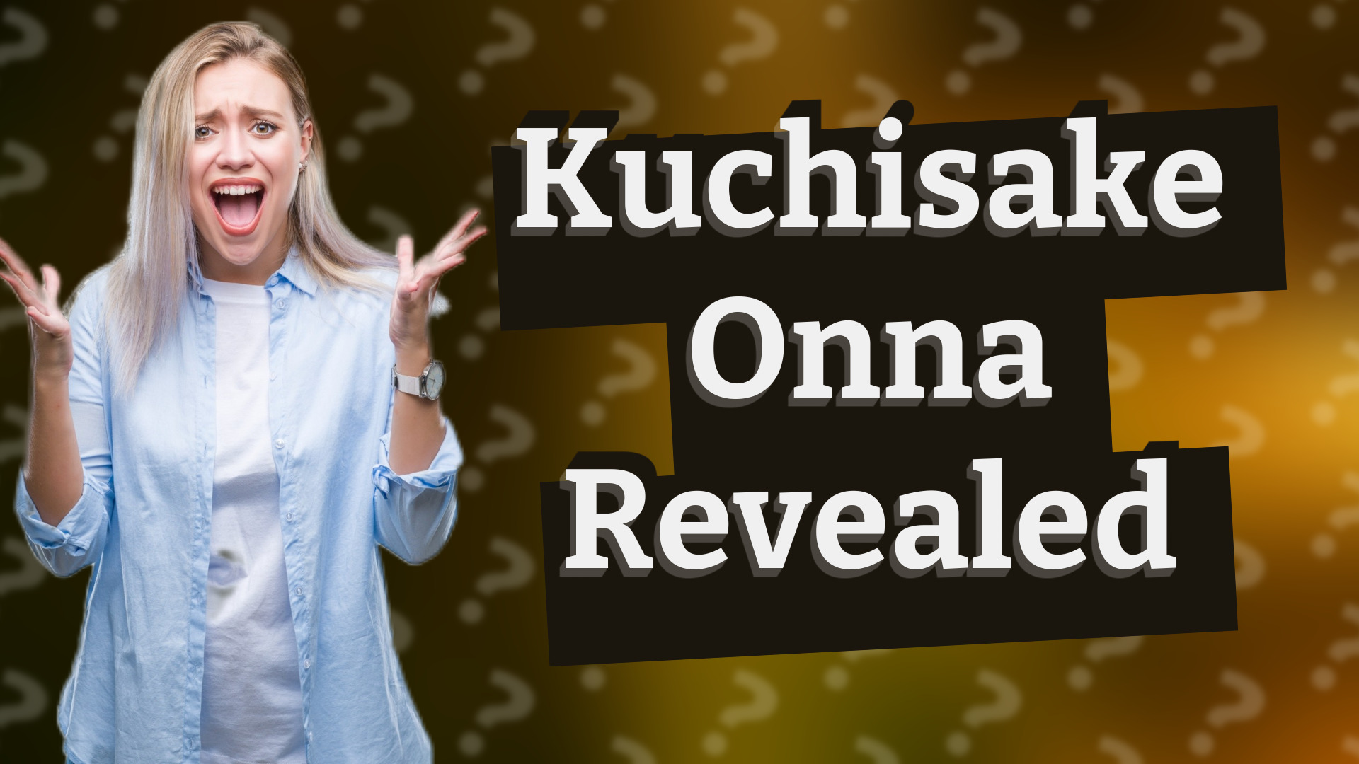 Kuchisake Onna Revealed