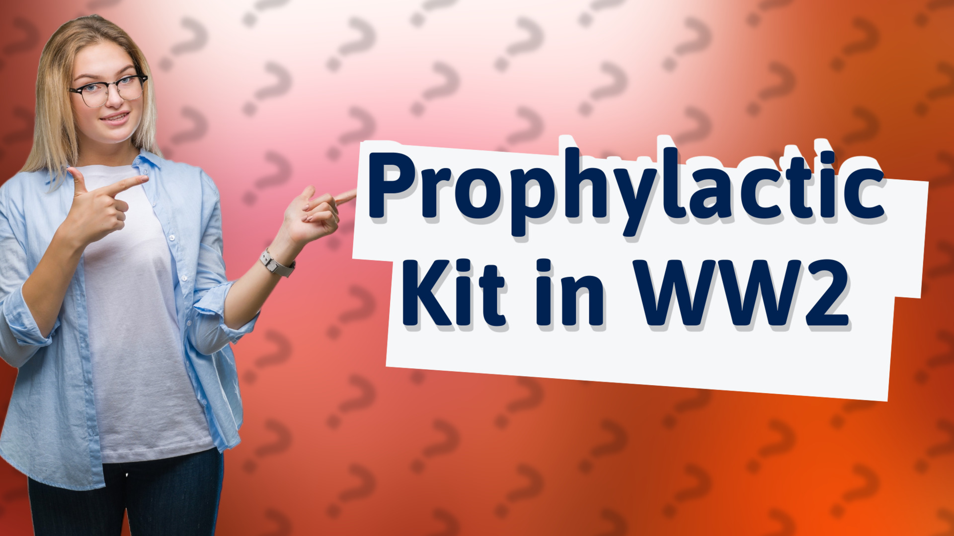 Prophylactic Kit in WW2
