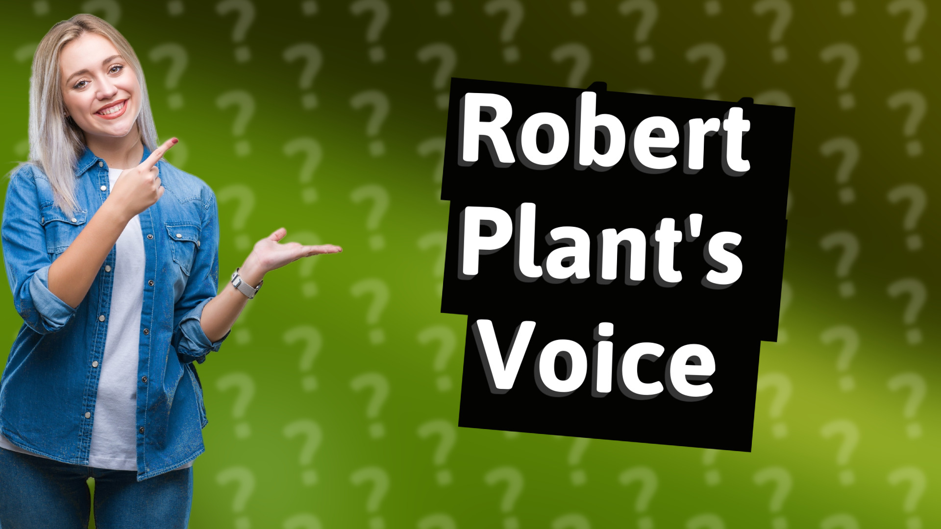 Robert Plant's Voice
