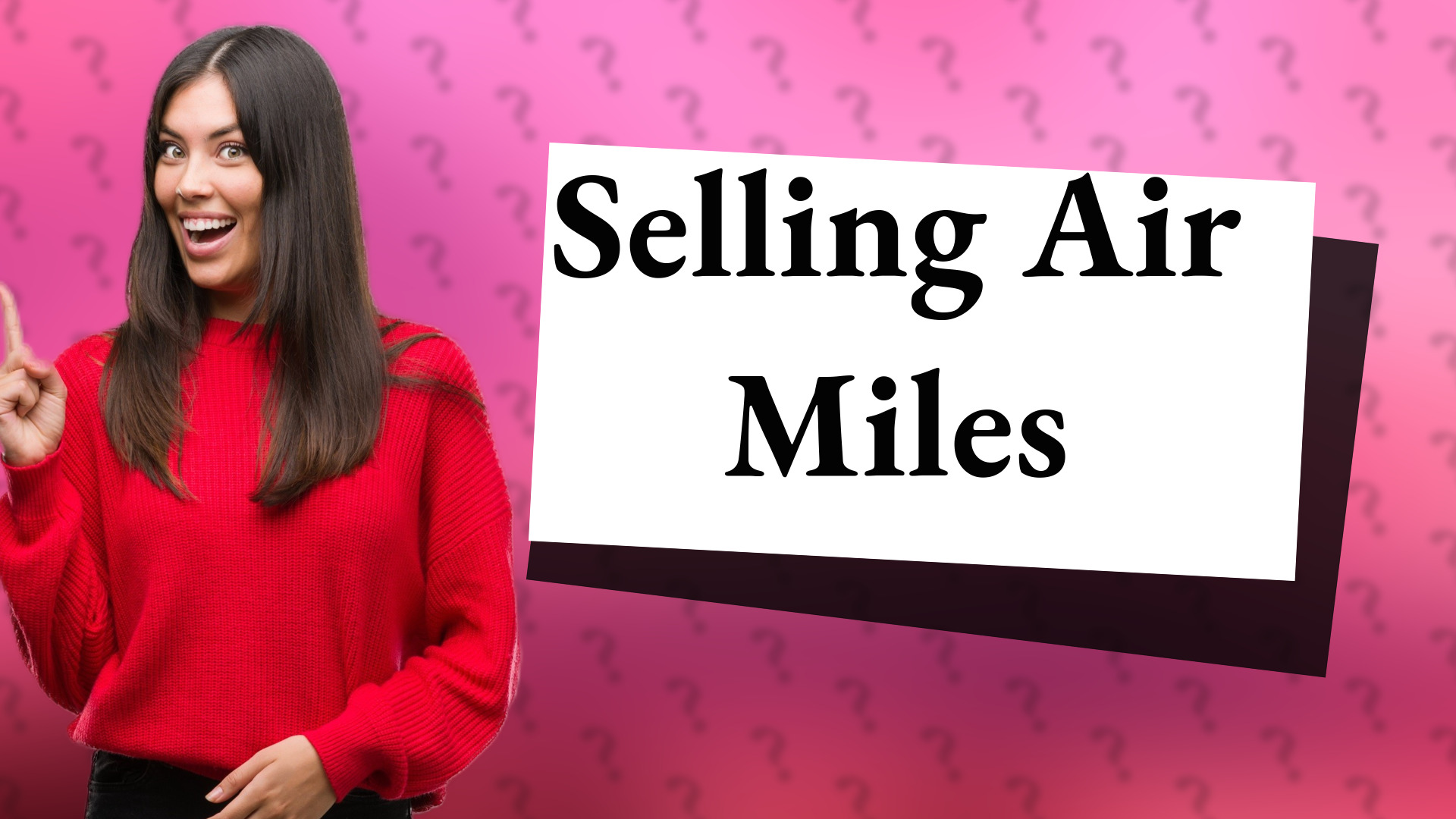 Selling Air Miles