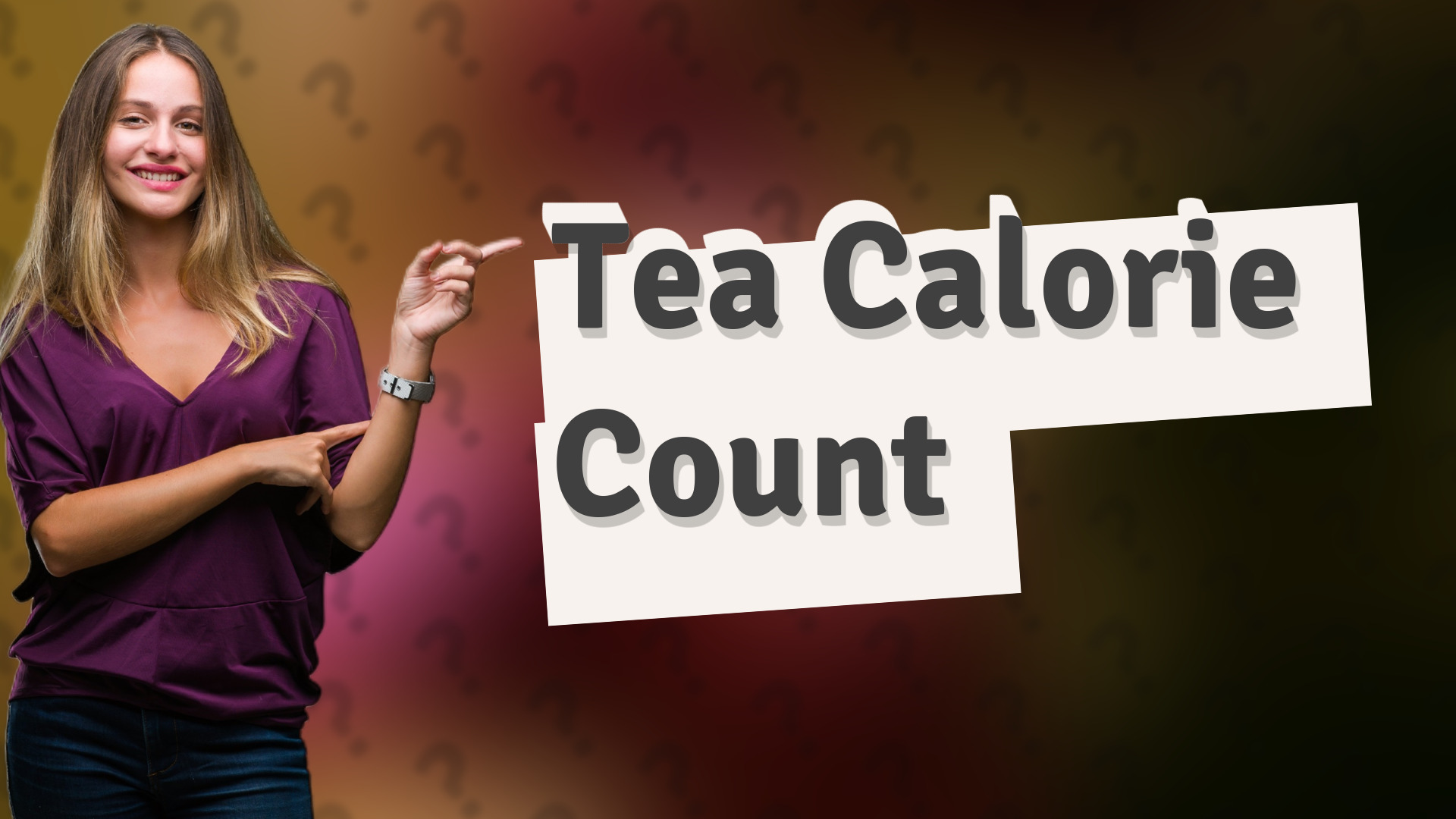 Tea Calorie Count