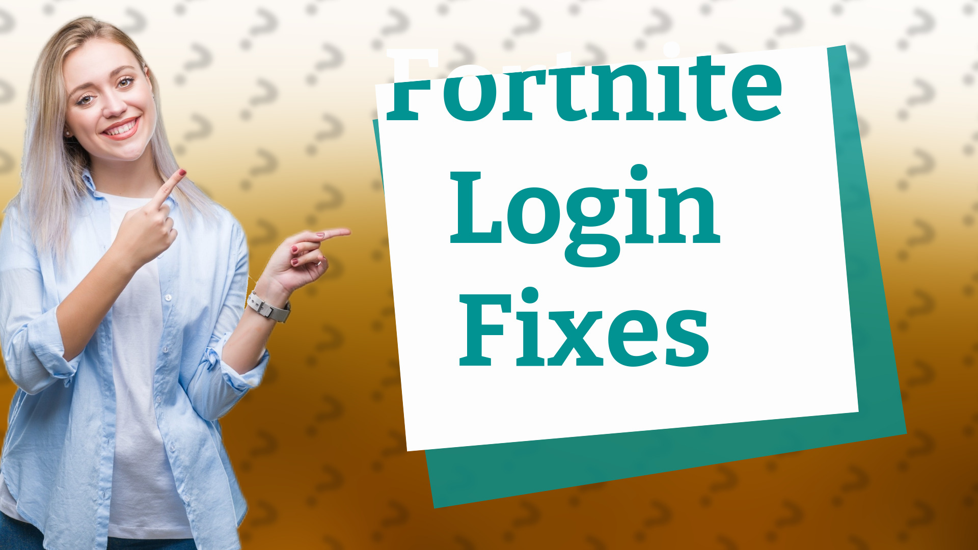 Fortnite Login Fixes