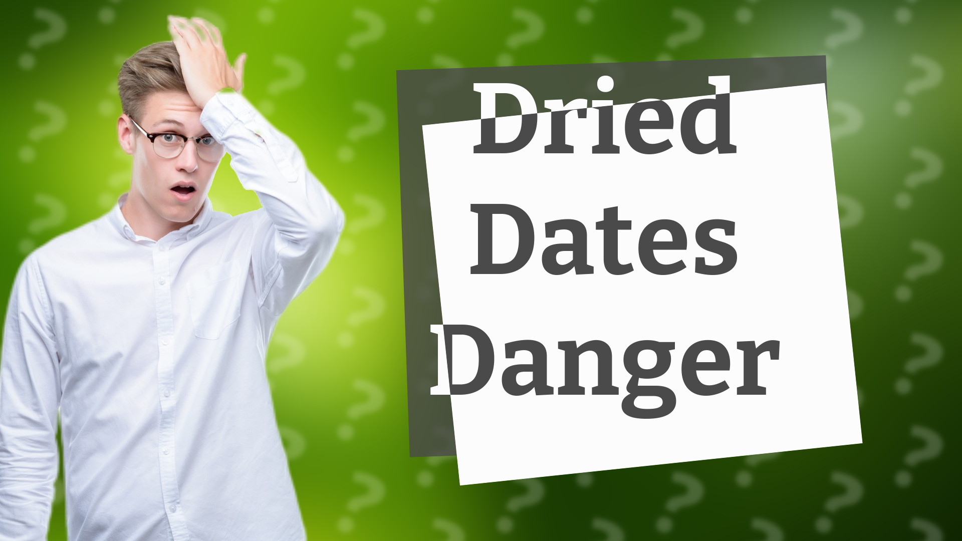 Dried Dates Danger