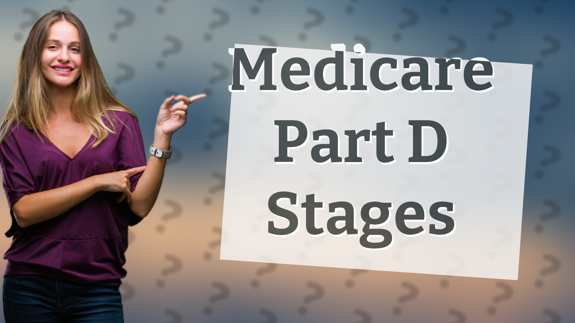 Medicare Part D Stages