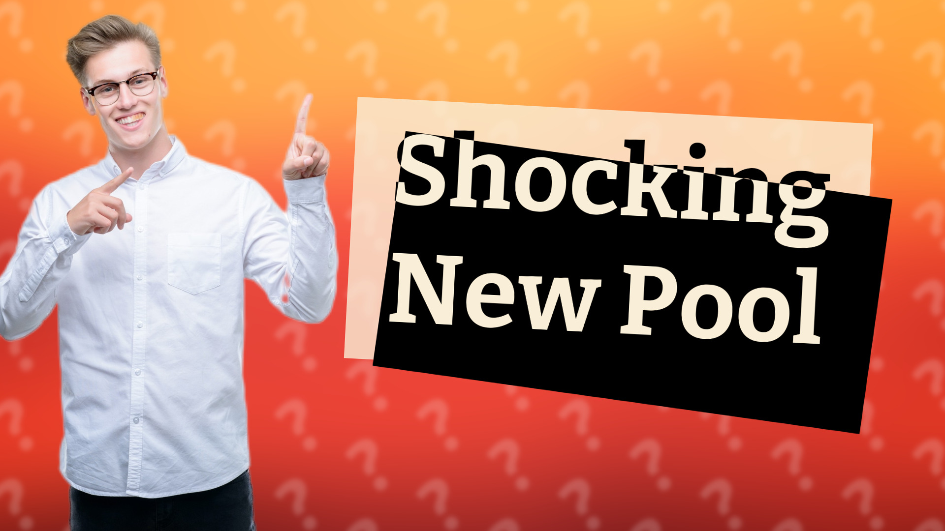 Shocking New Pool