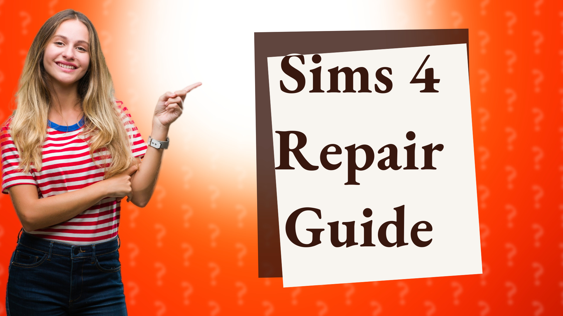 Sims 4 Repair Guide
