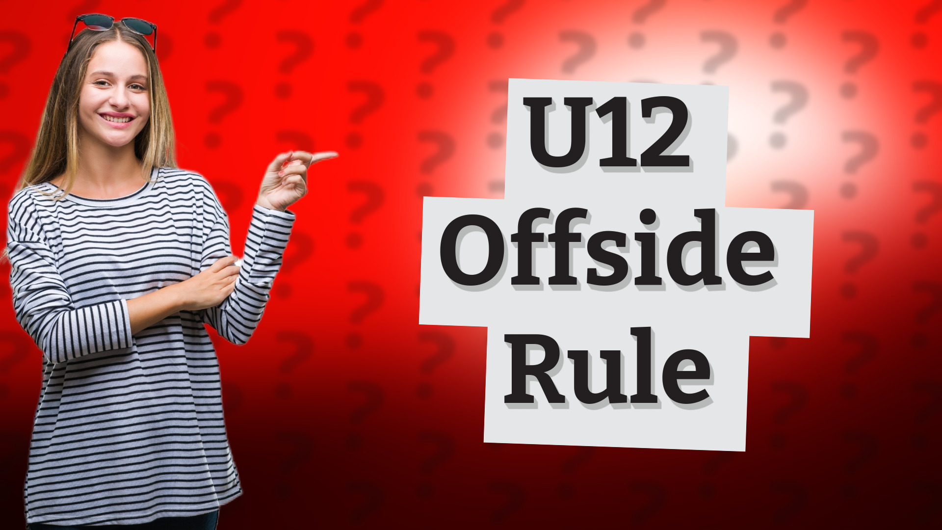 U12 Offside Rule
