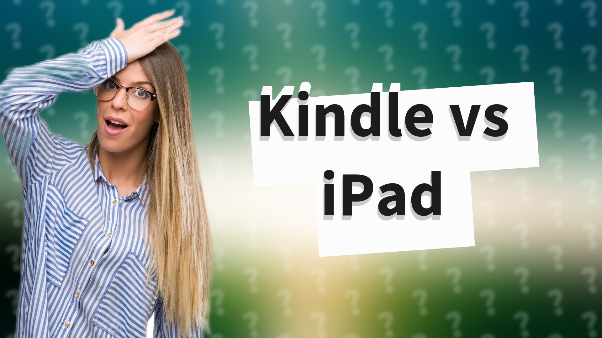 Kindle vs iPad