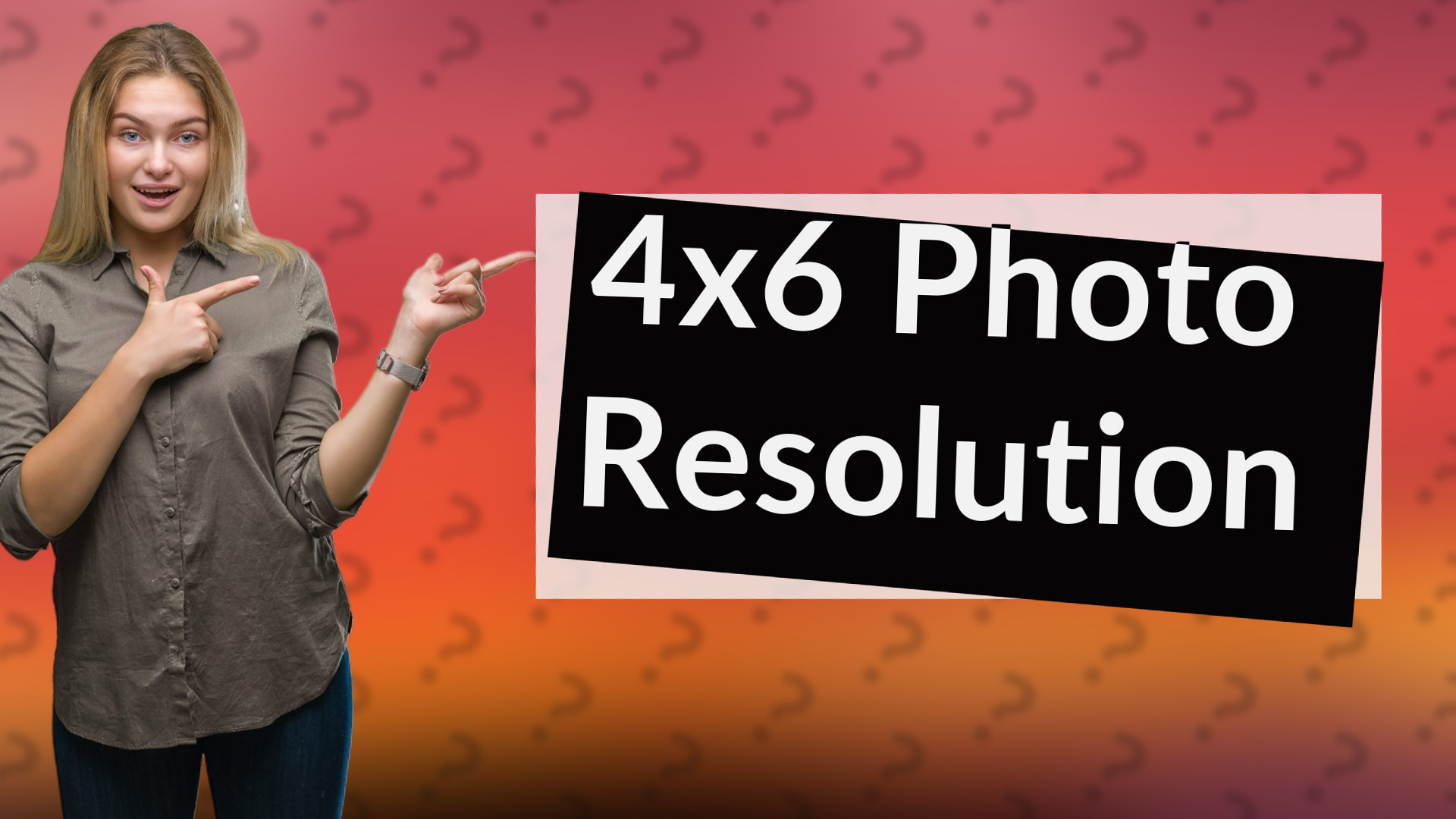 4x6 Photo Resolution