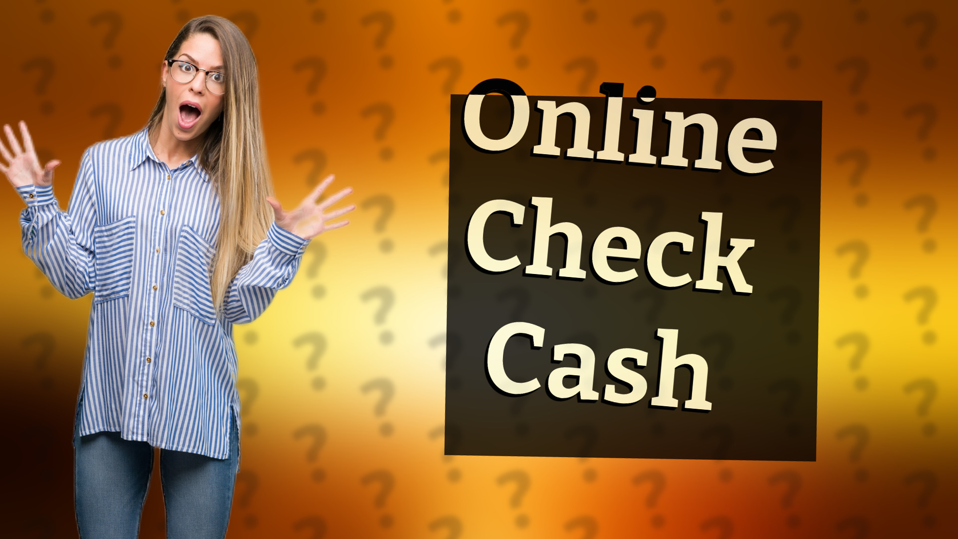 Online Check Cash