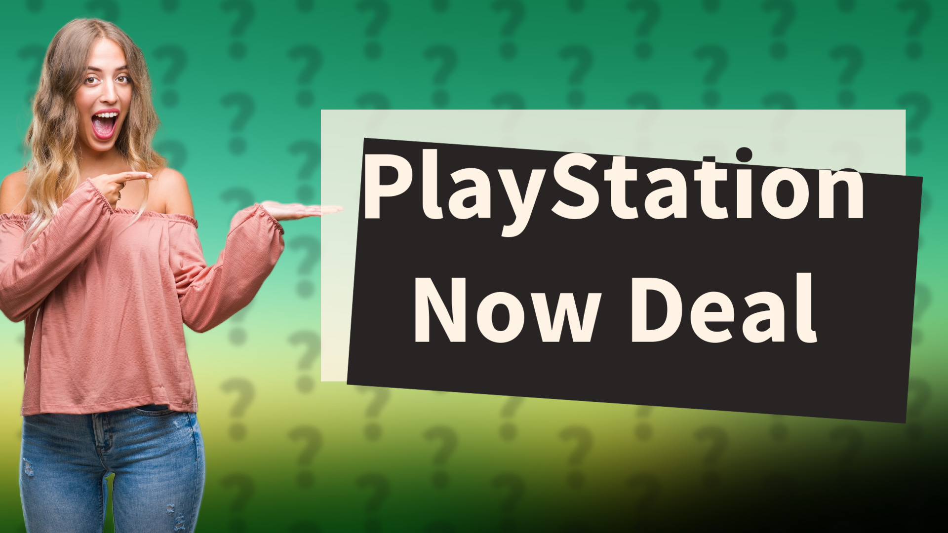 PlayStation Now Deal