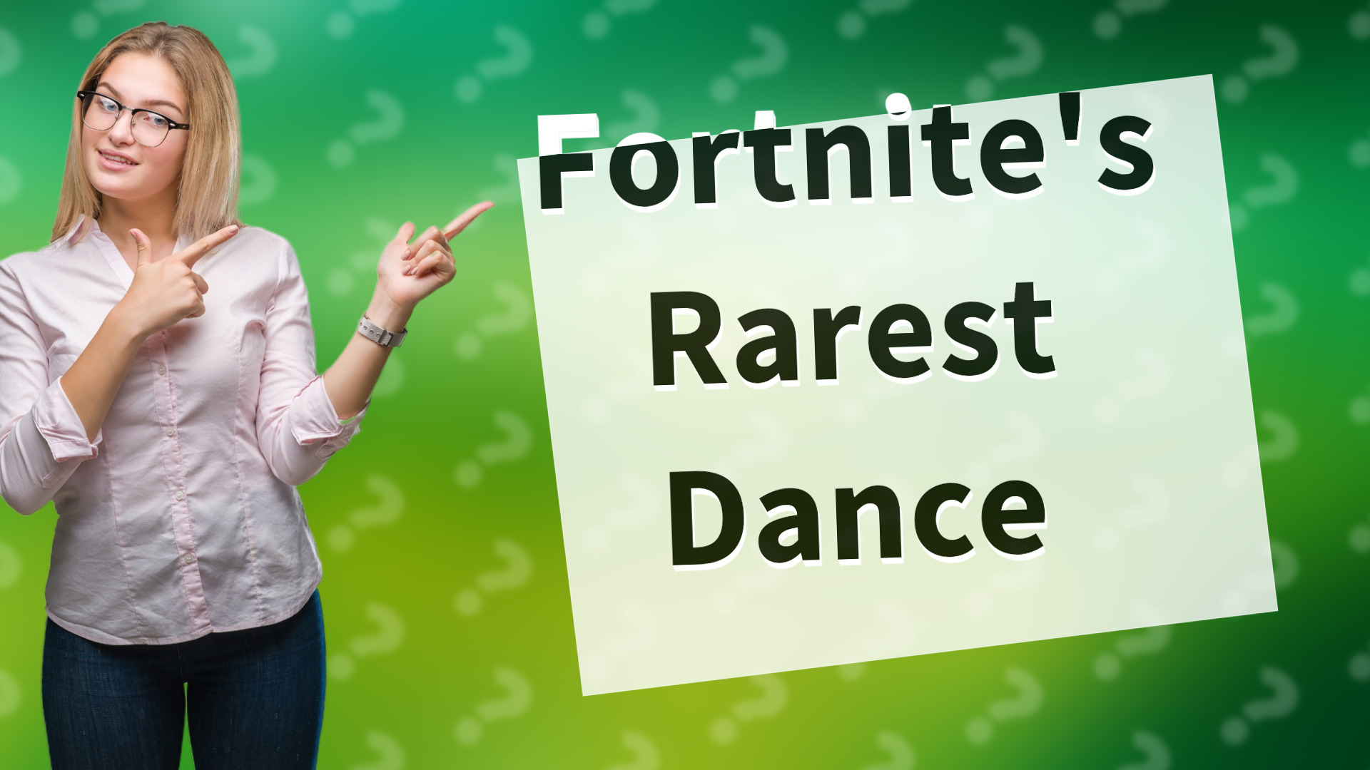 Fortnite's Rarest Dance