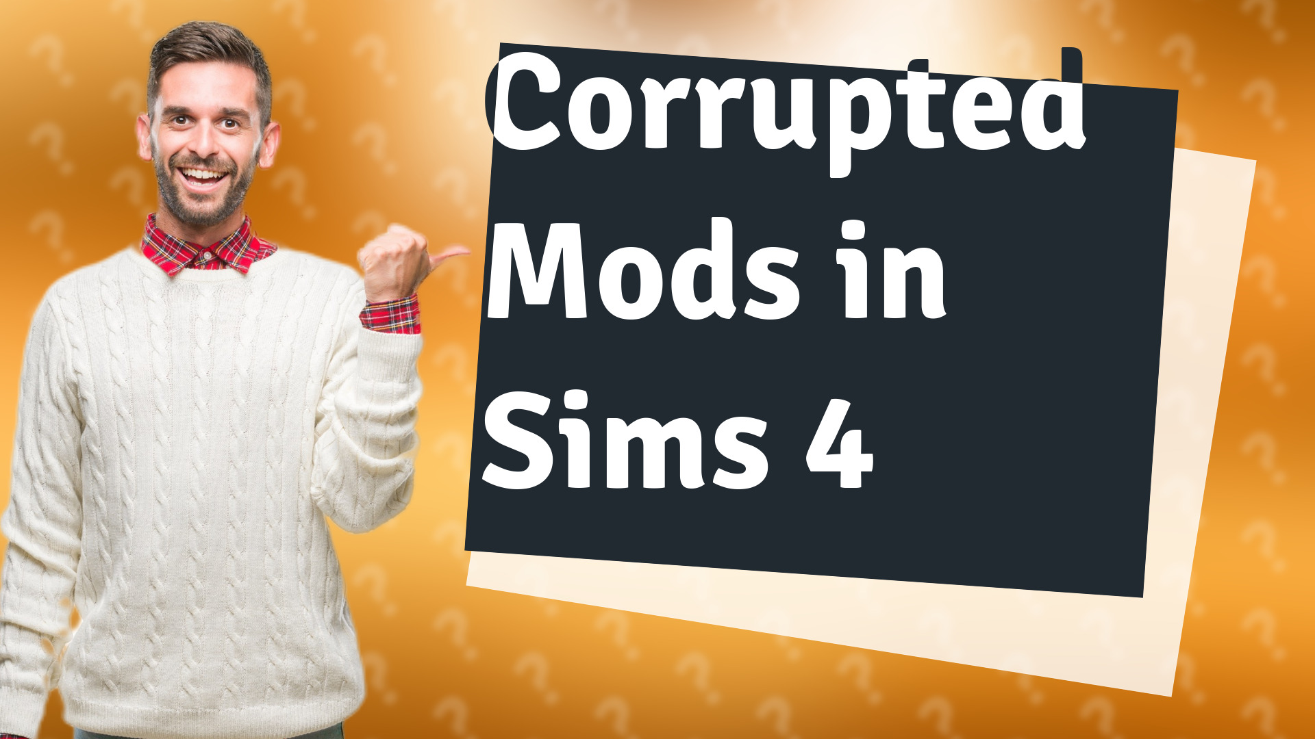 Corrupted Mods in Sims 4