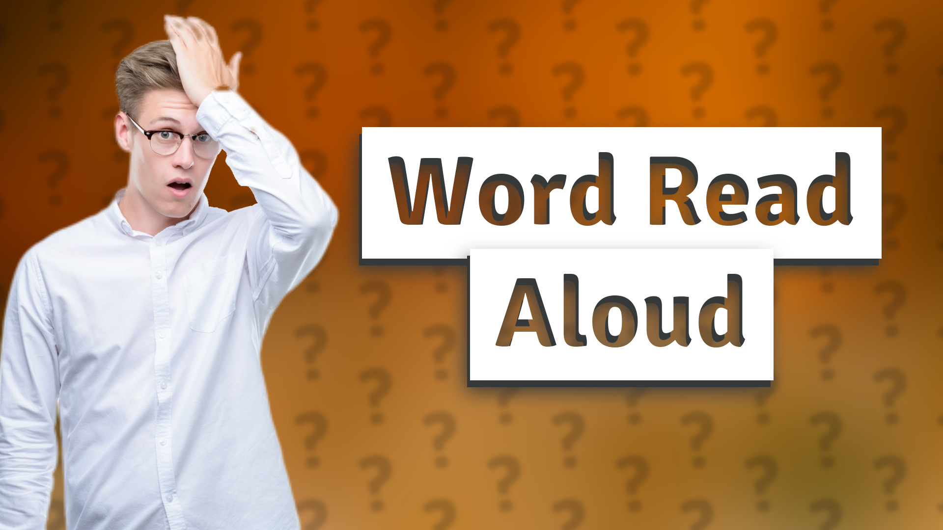 Word Read Aloud