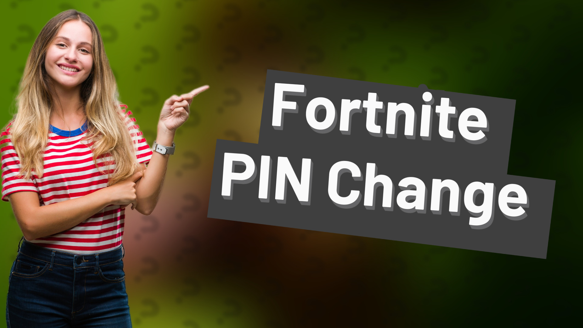 Fortnite PIN Change