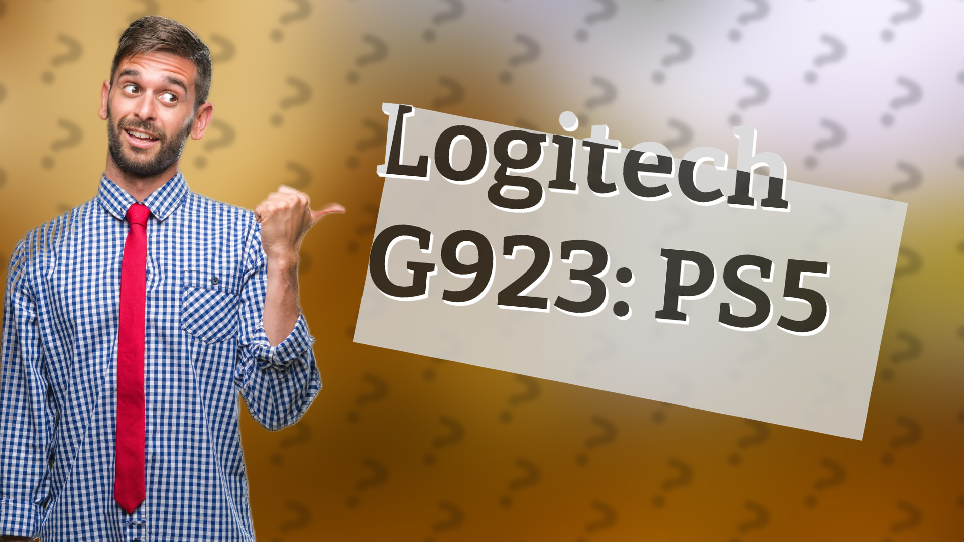 Logitech G923: PS5