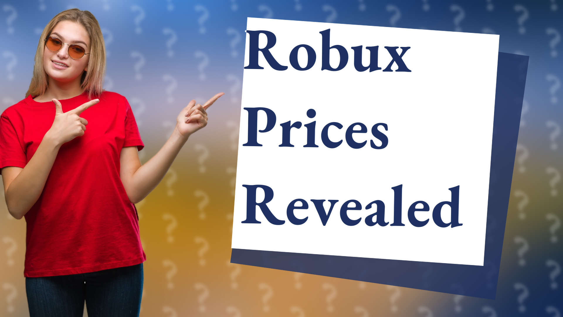 Robux Prices Revealed