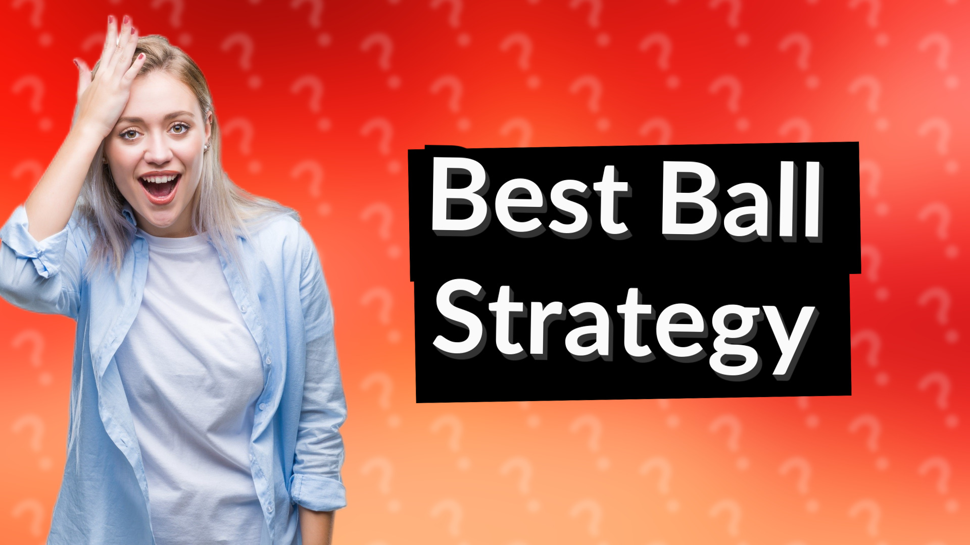 Best Ball Strategy
